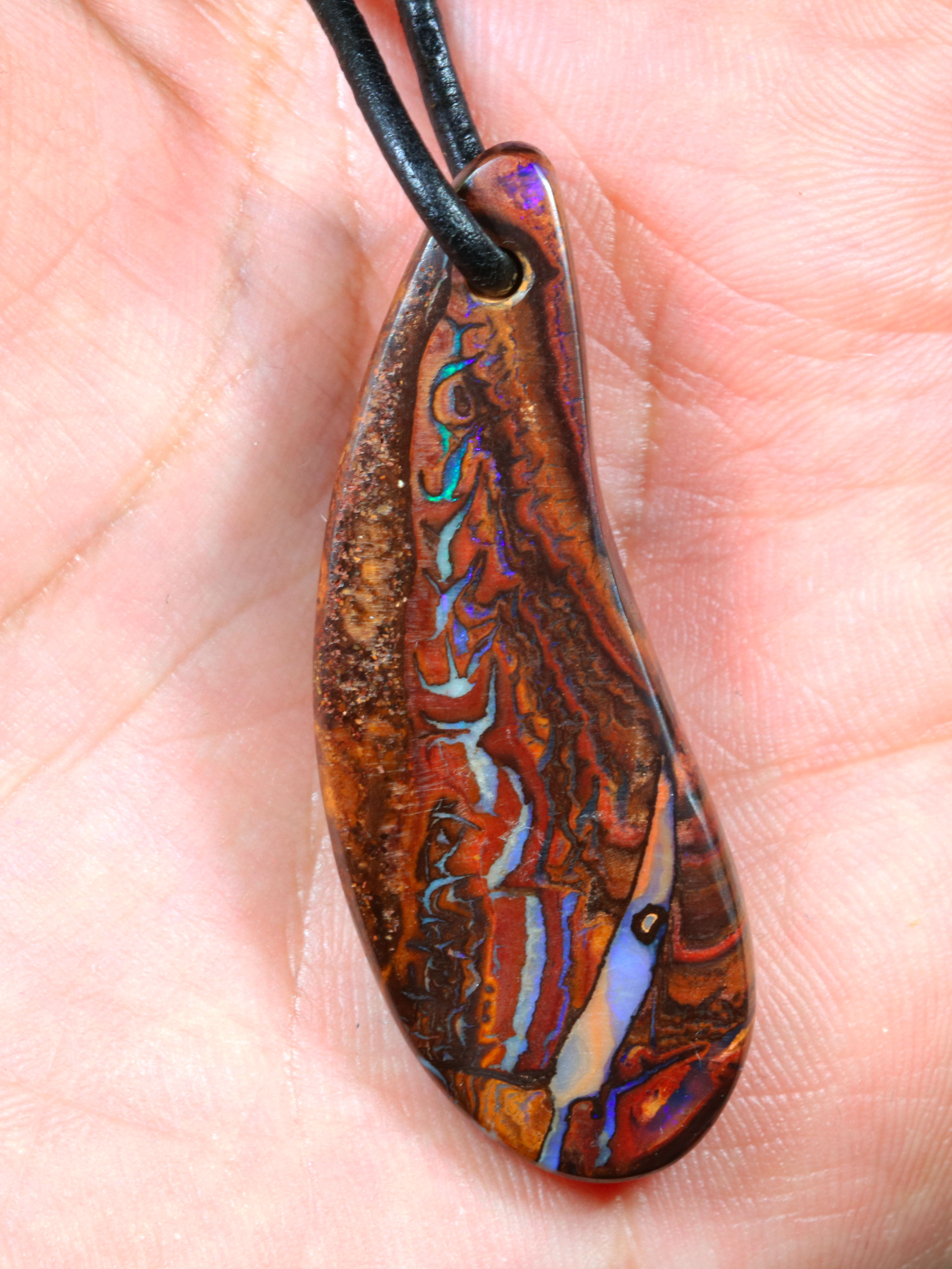 Boulder Opal Anhänger 