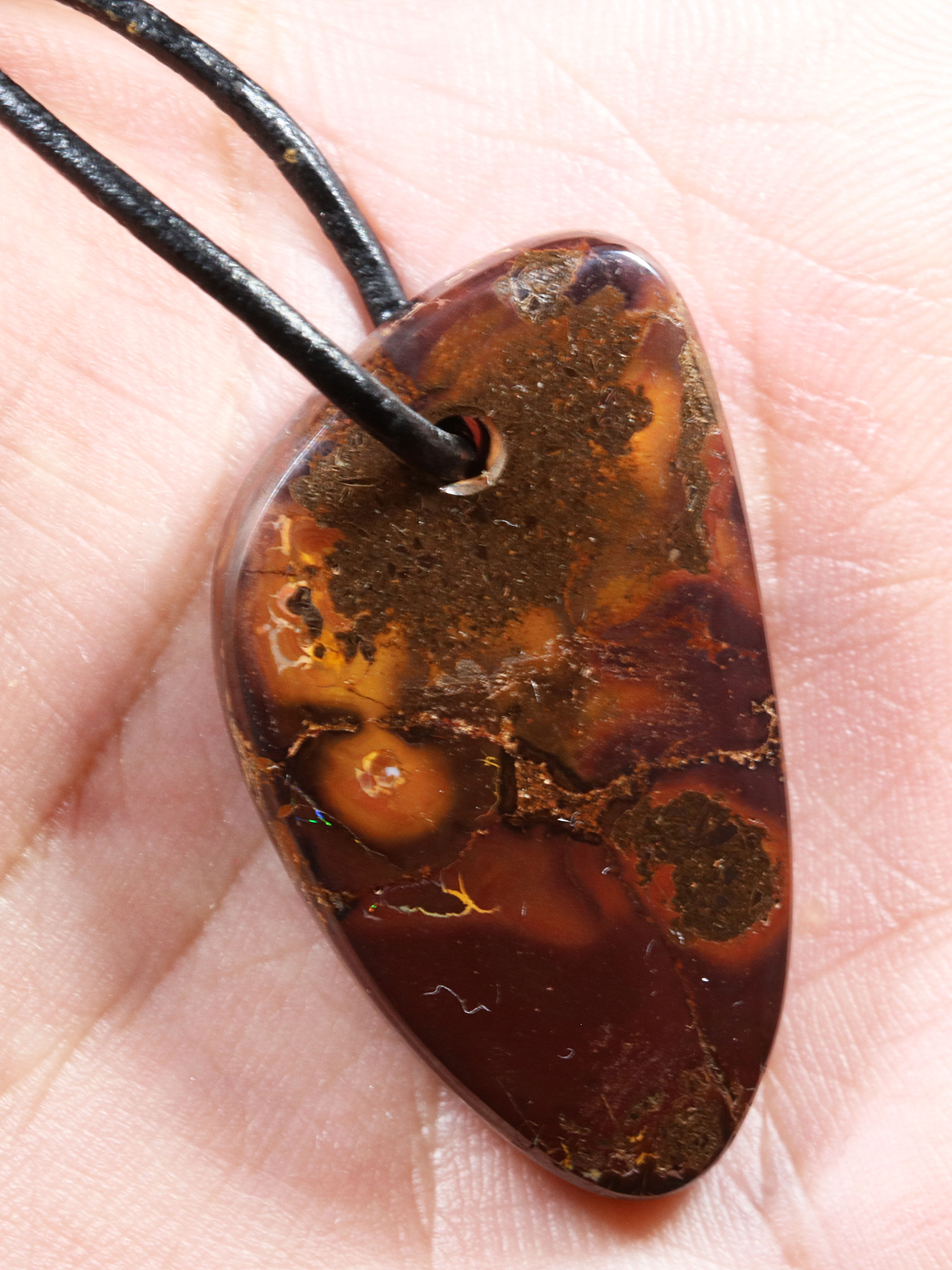 Boulder Opal Anhänger 