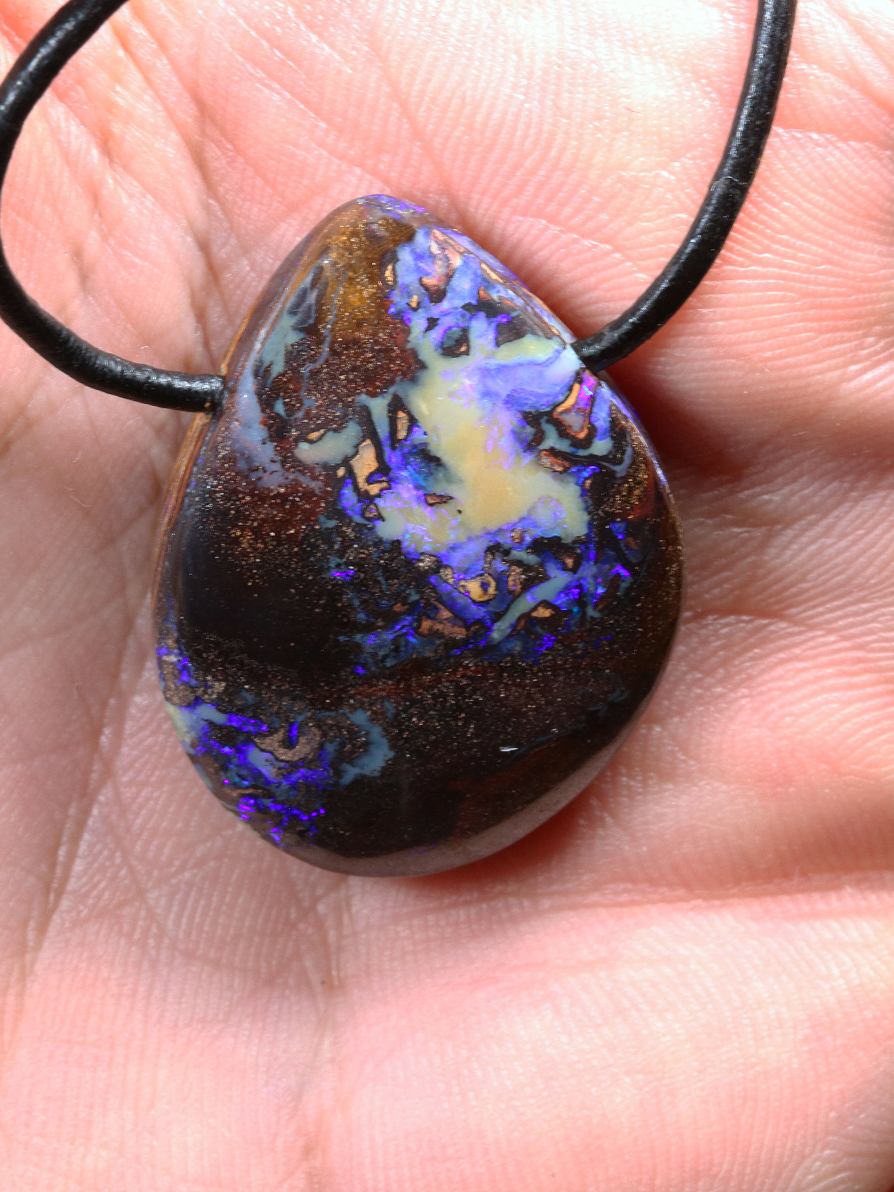 Boulder Opal Anhänger 