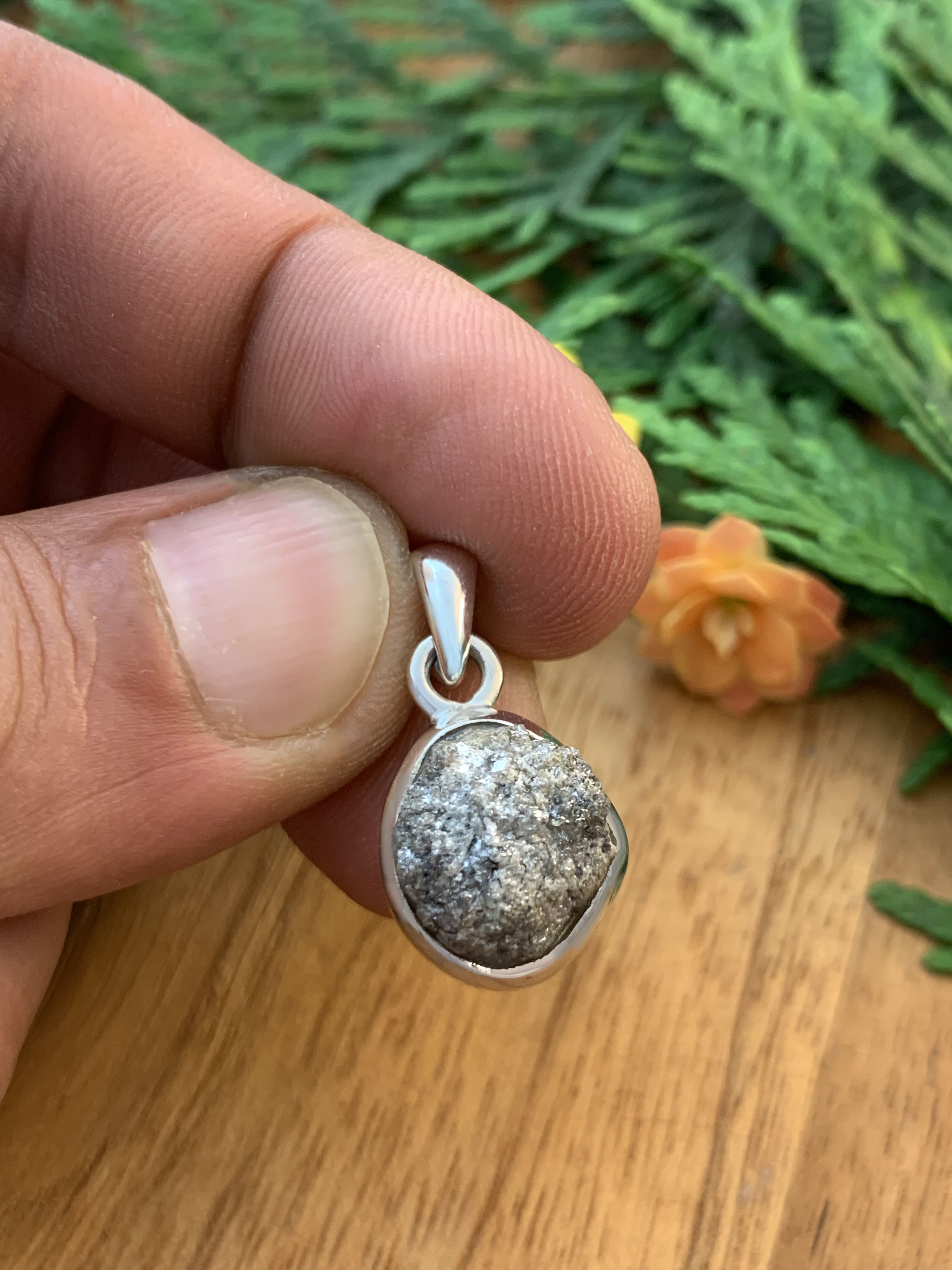 Rohdiamant Anhänger