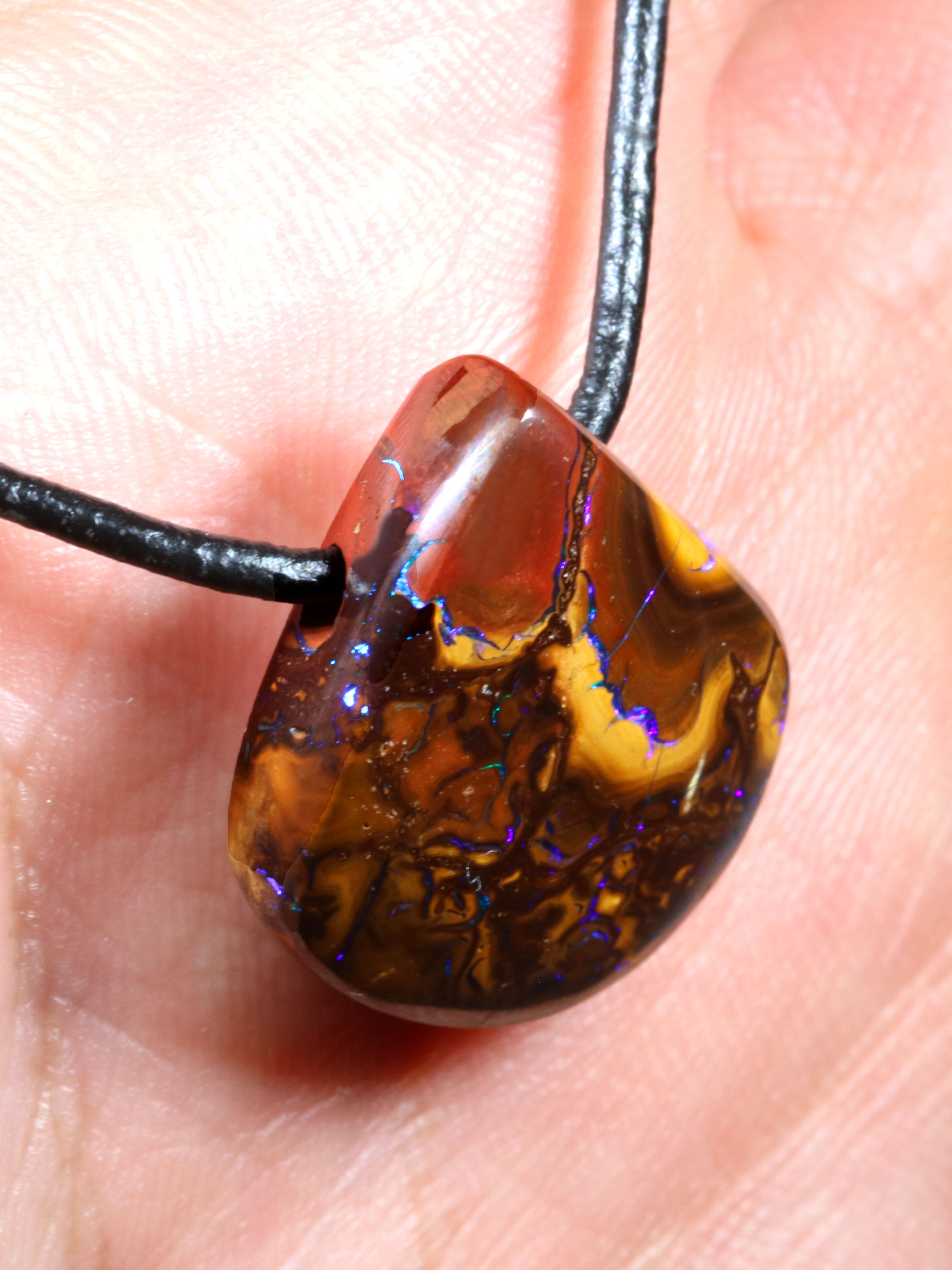 Boulder Opal Anhänger 