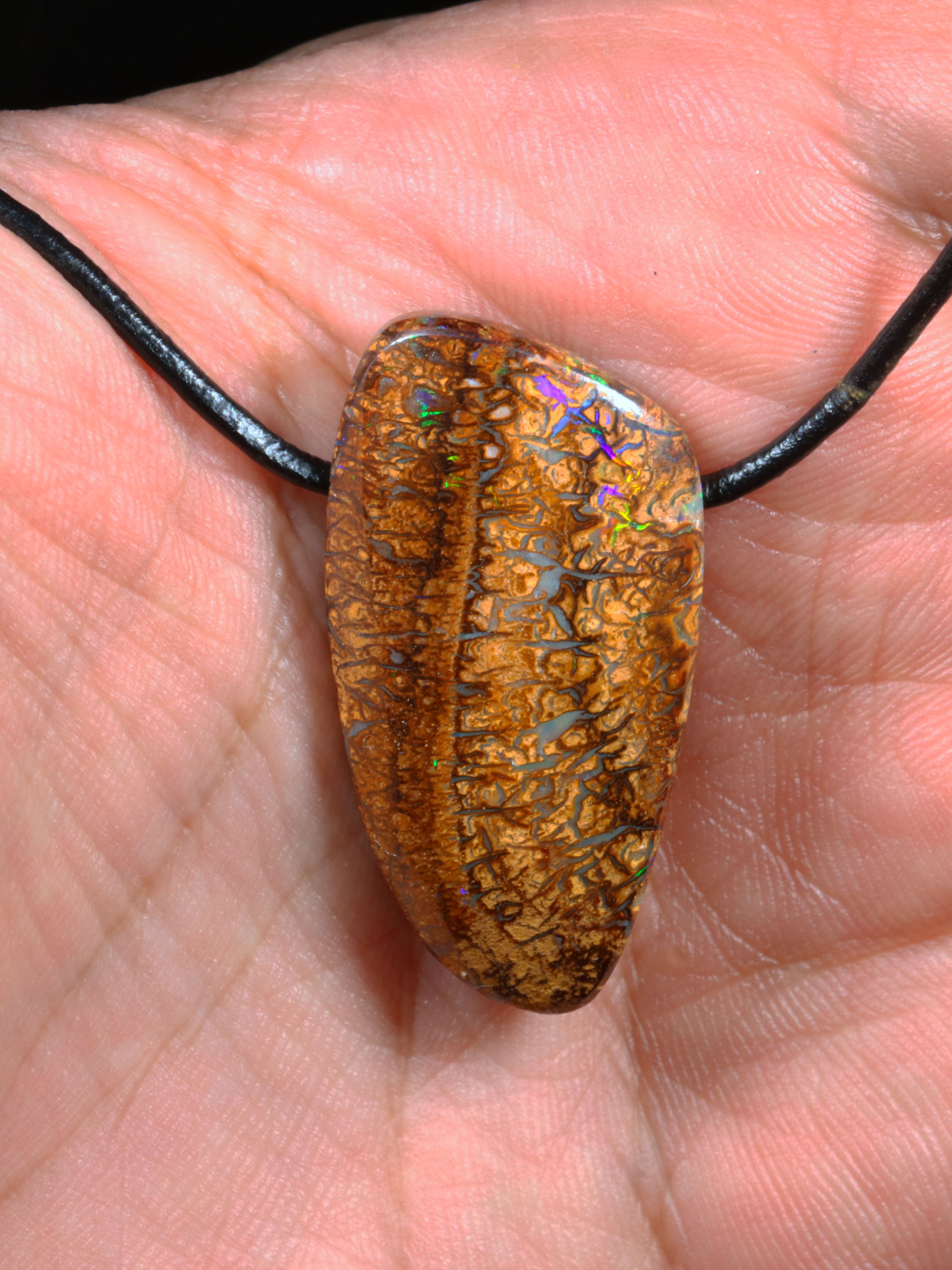 Boulder Opal Anhänger 