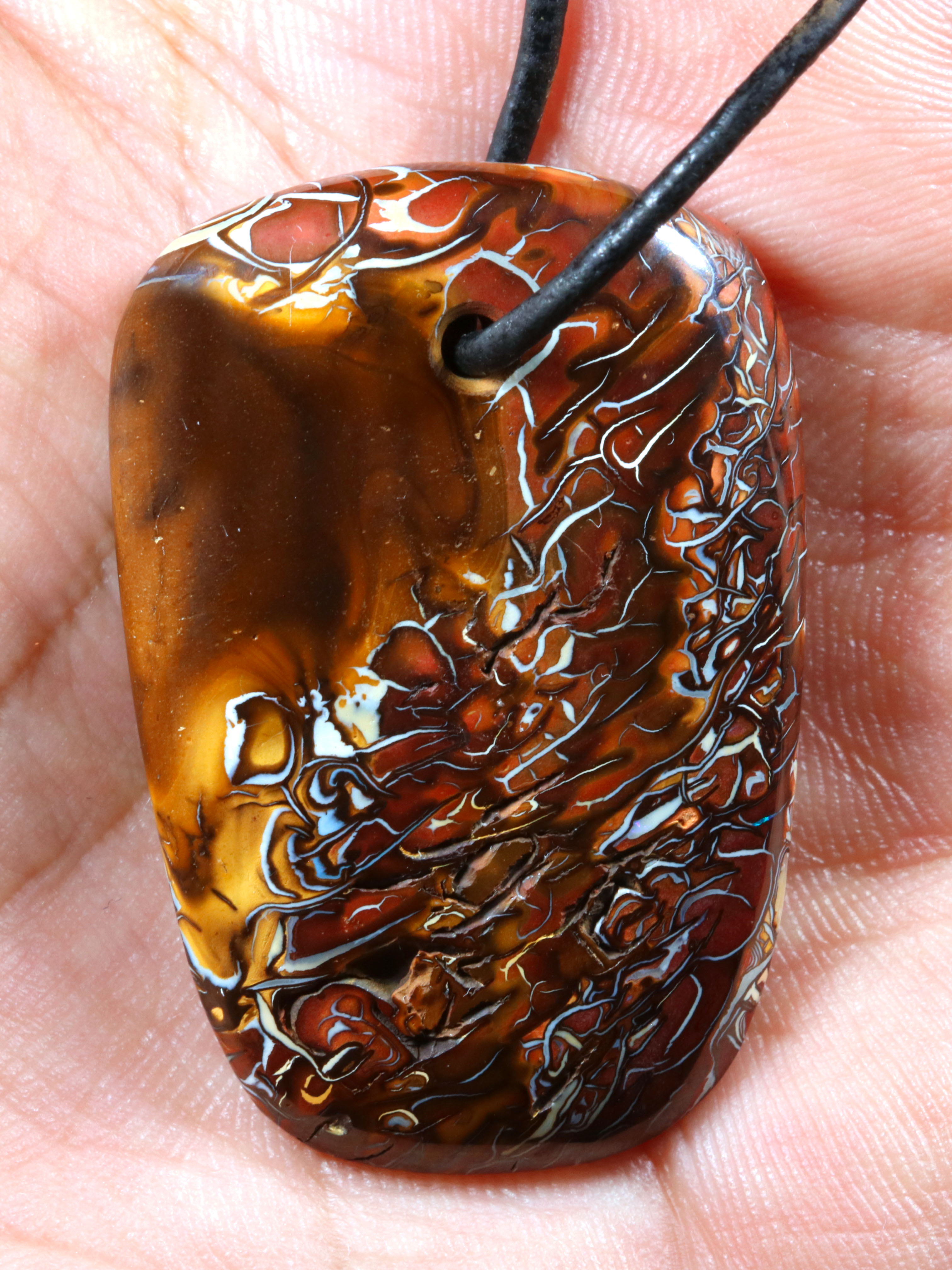Boulder Opal Anhänger 