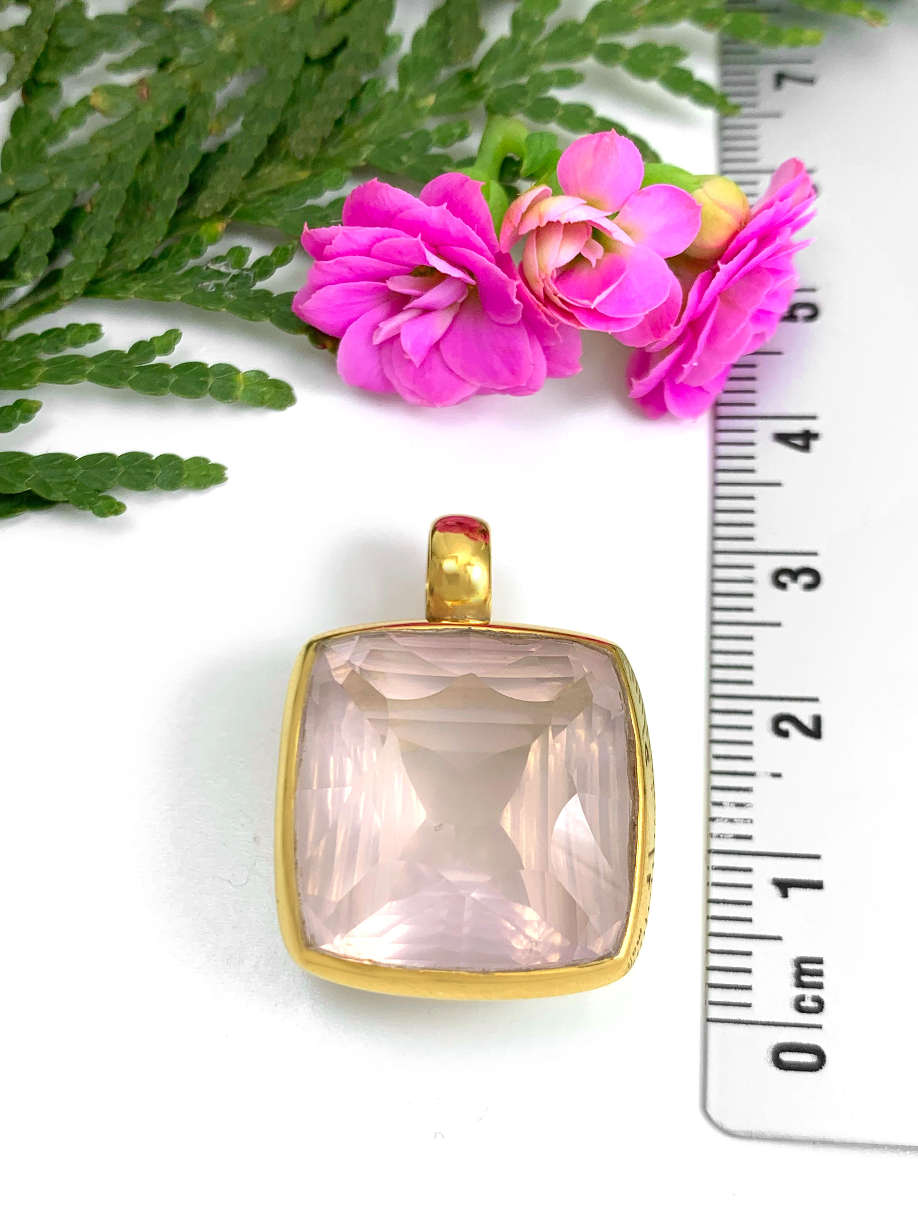 Rose Quartz Pendant 