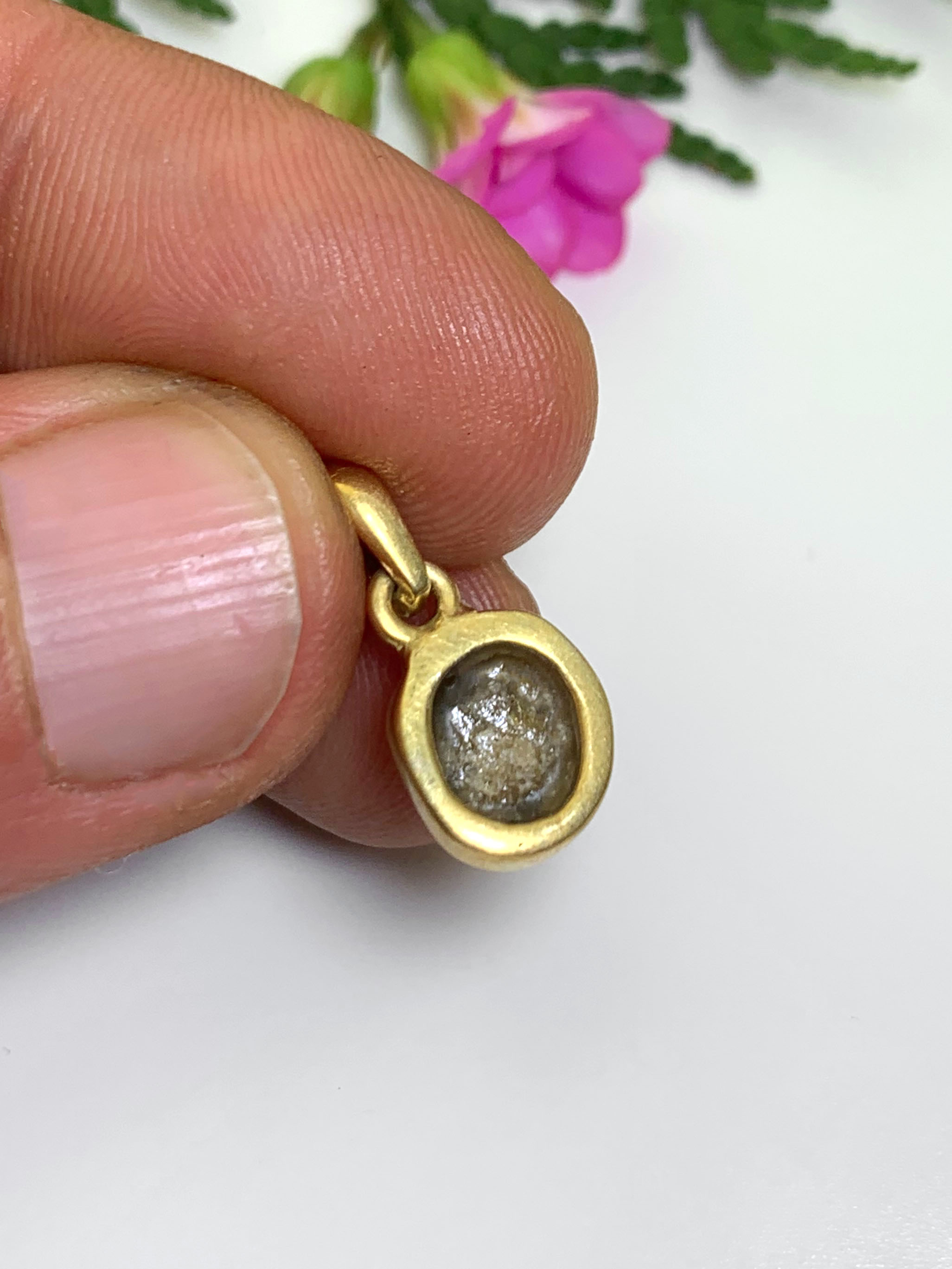 Rohdiamant Anhänger 
