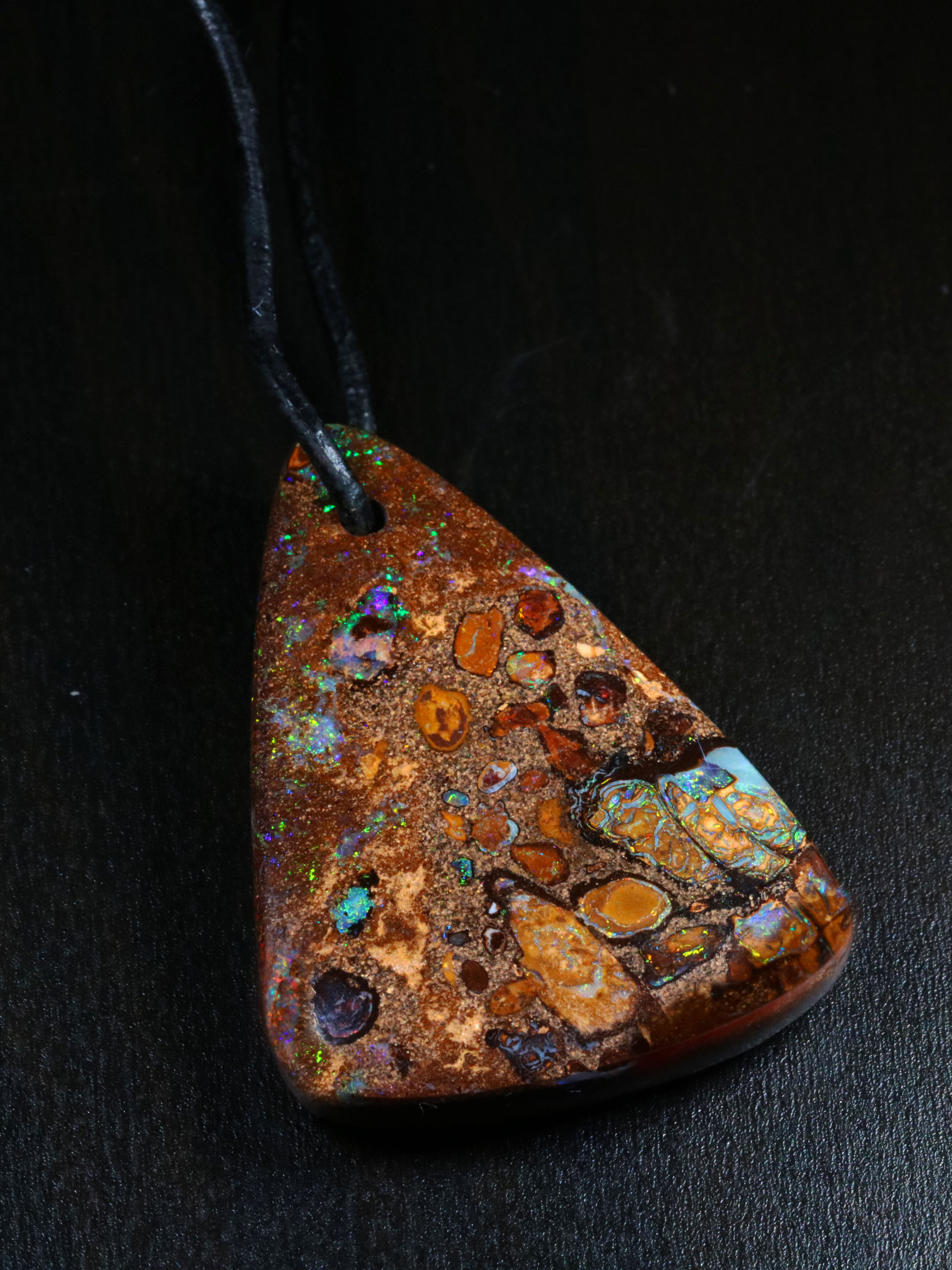 Boulder Opal Anhänger 