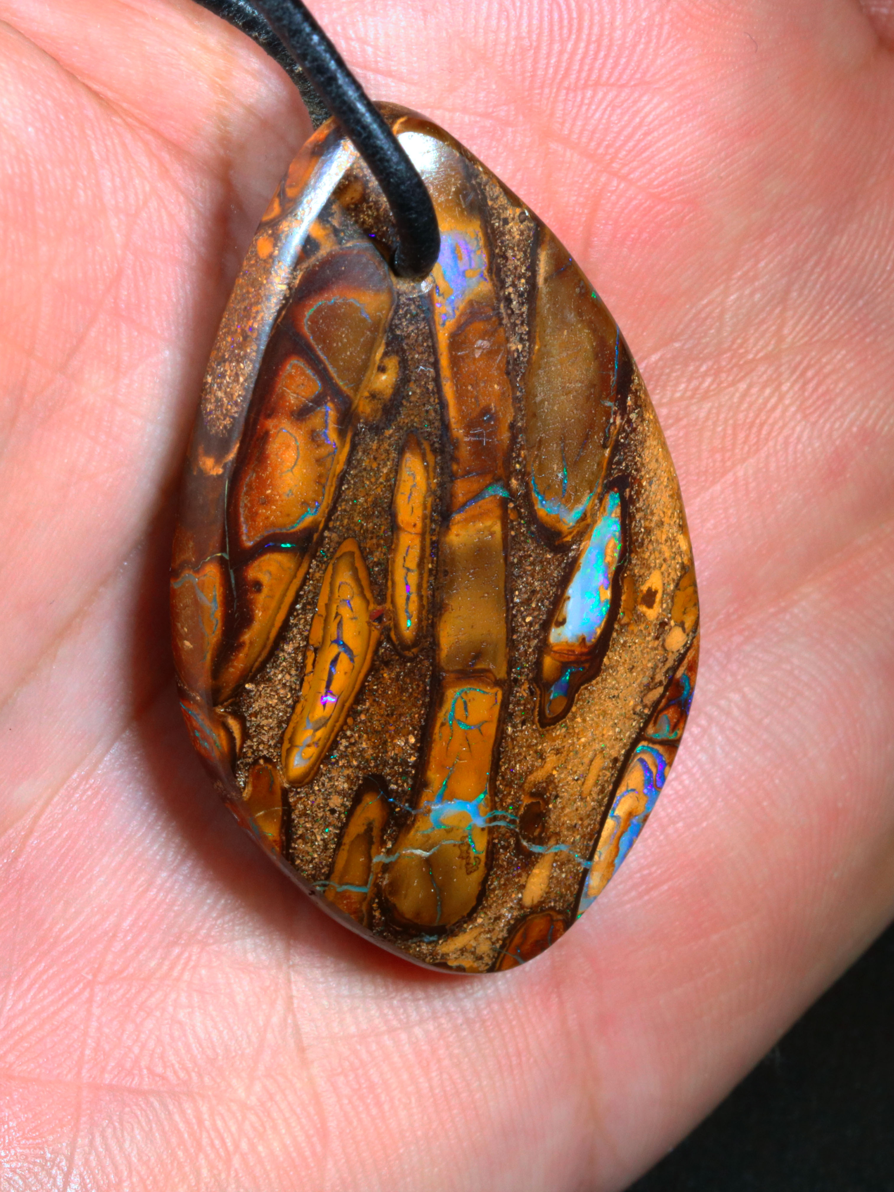 Boulder Opal Anhänger 