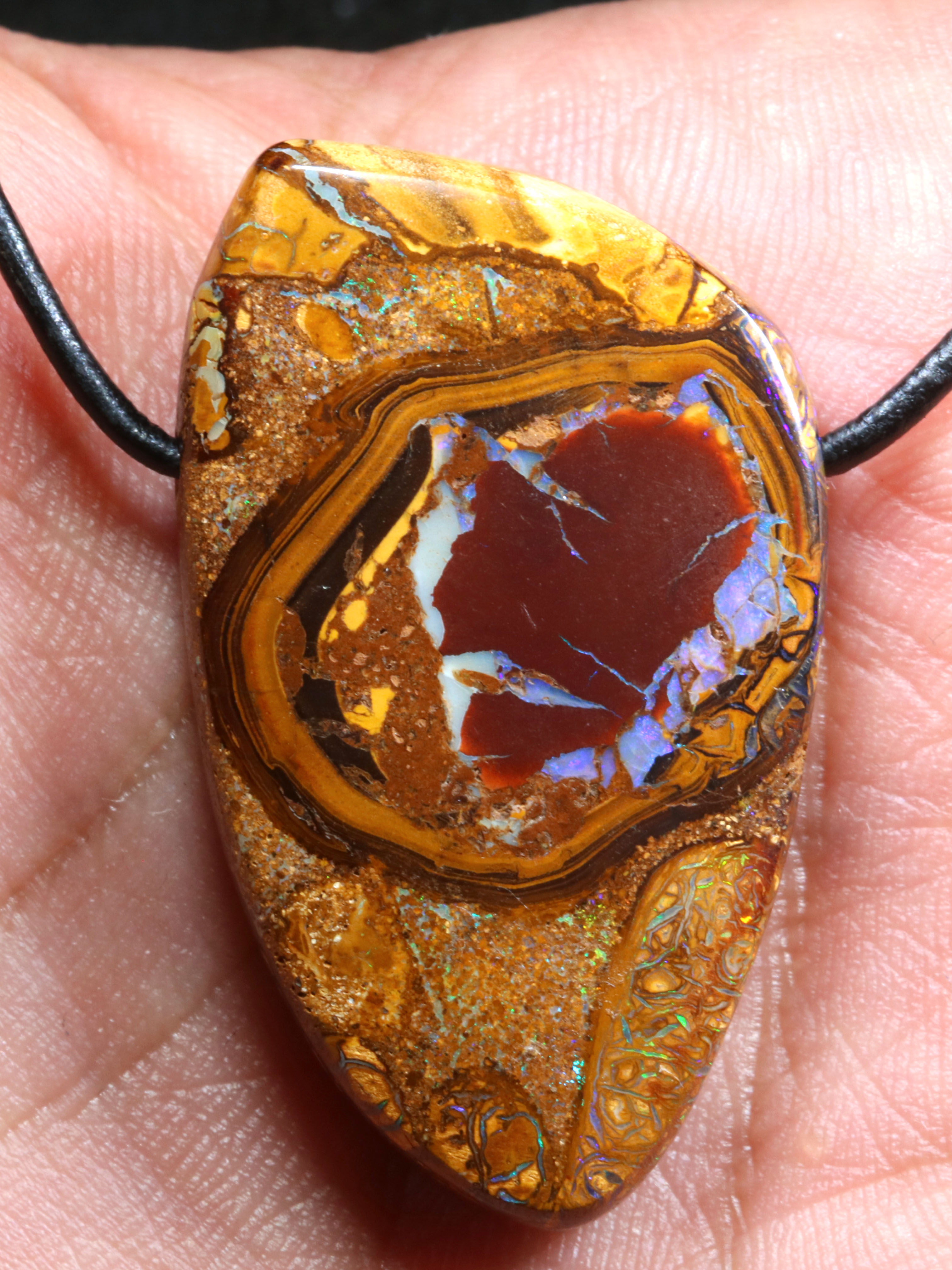 Boulder Opal Anhänger 
