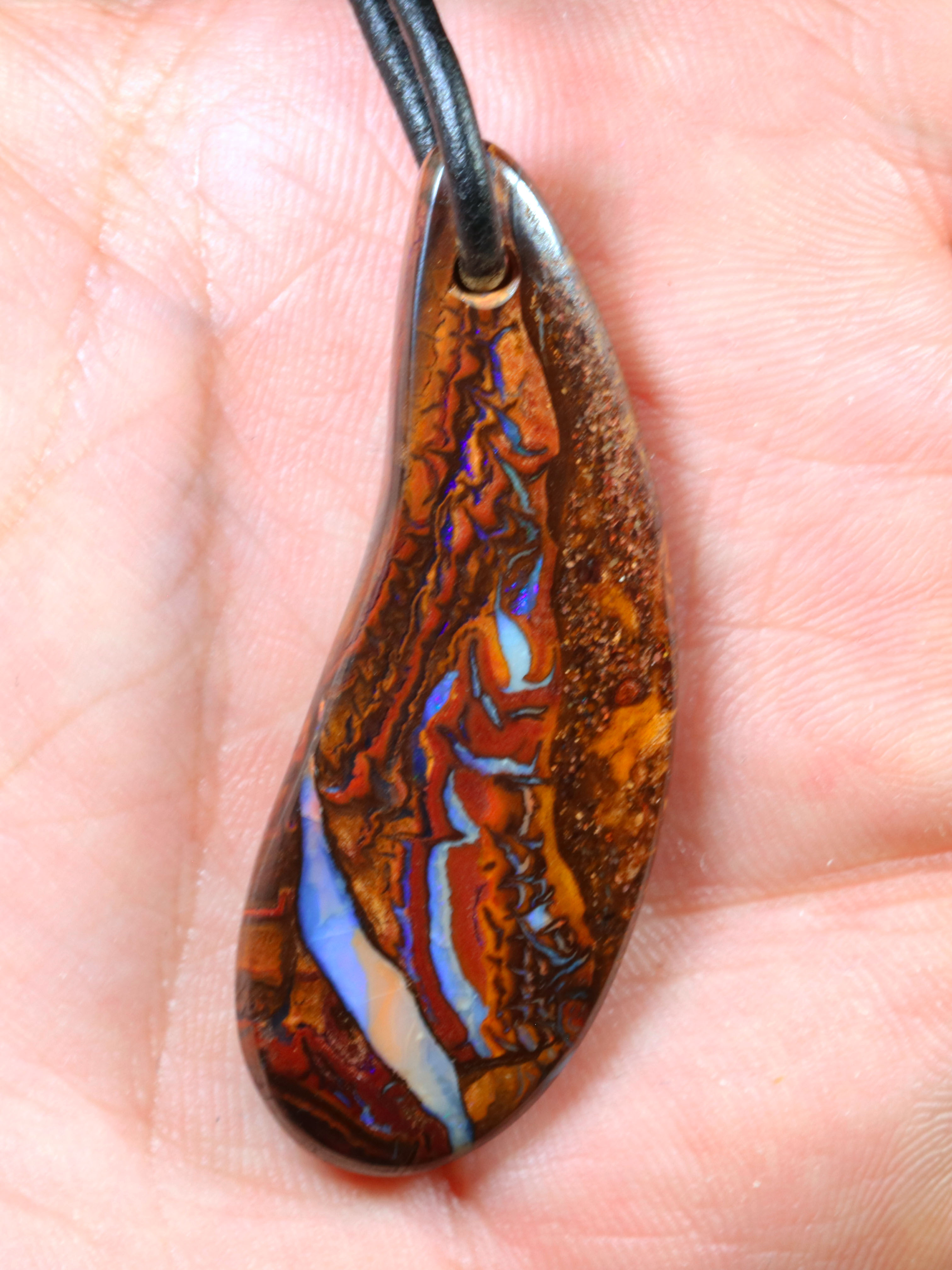 Boulder Opal Anhänger 
