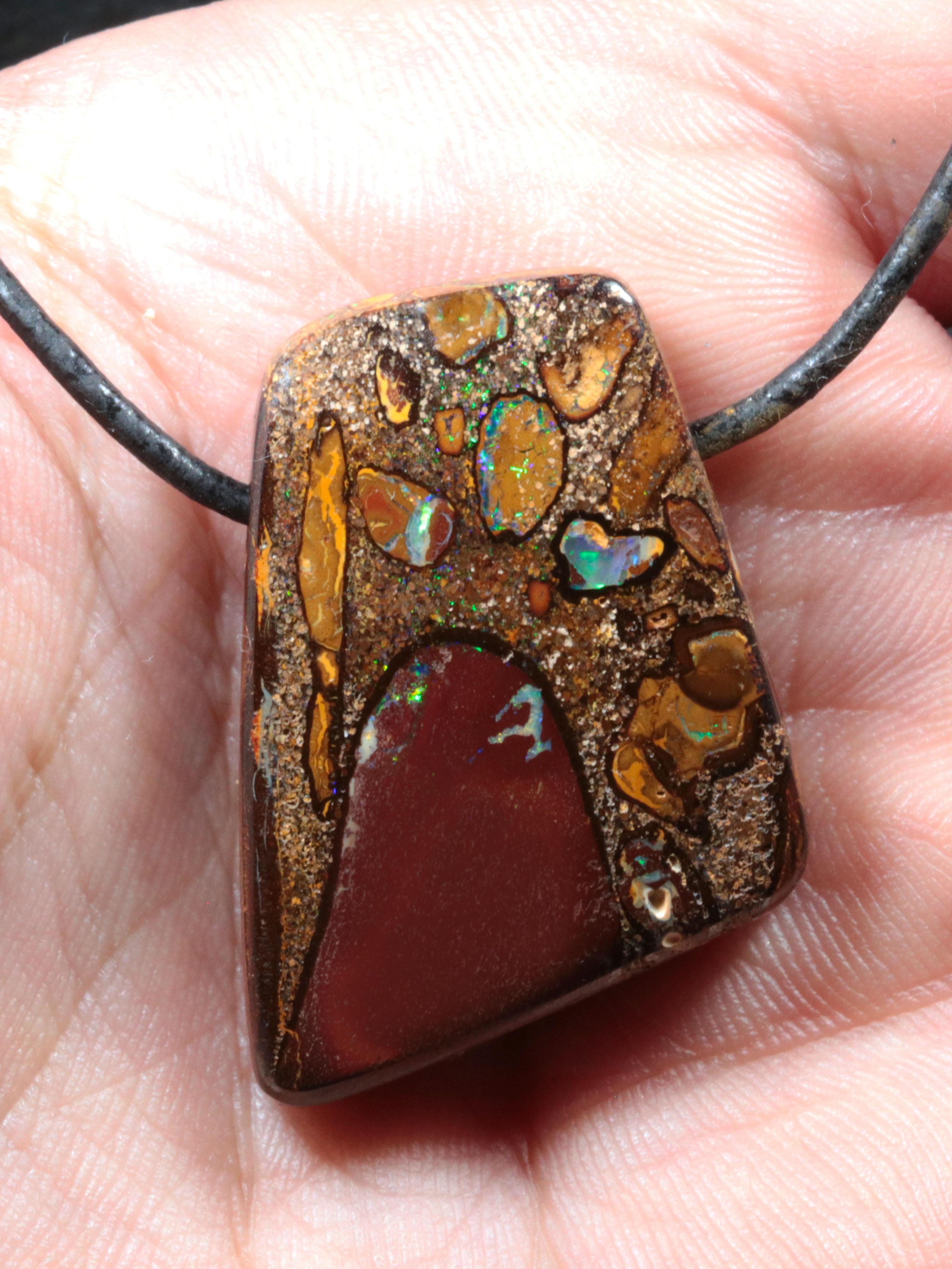 Boulder Opal Pendant