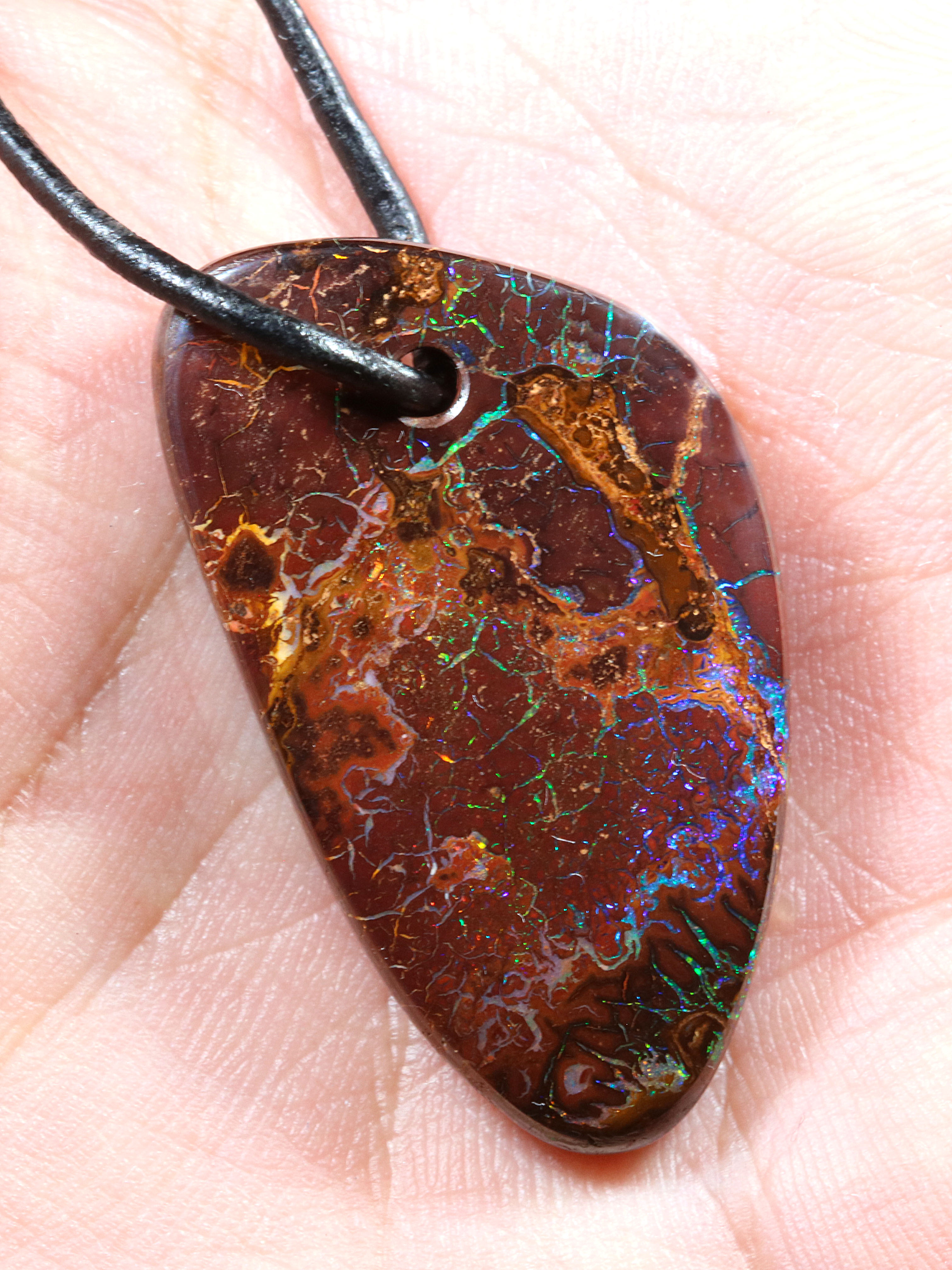 Boulder Opal Anhänger 