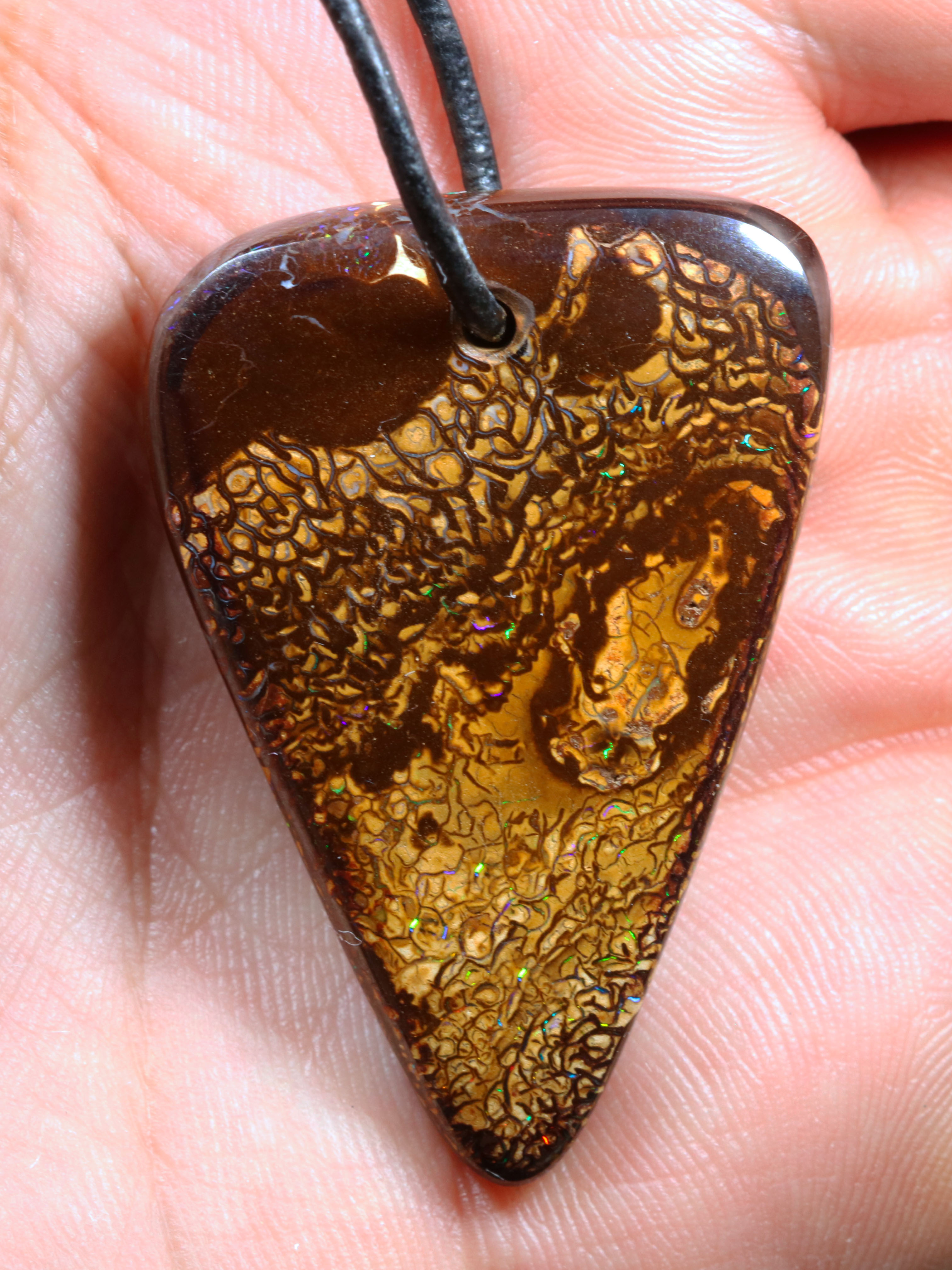 Boulder Opal Anhänger 