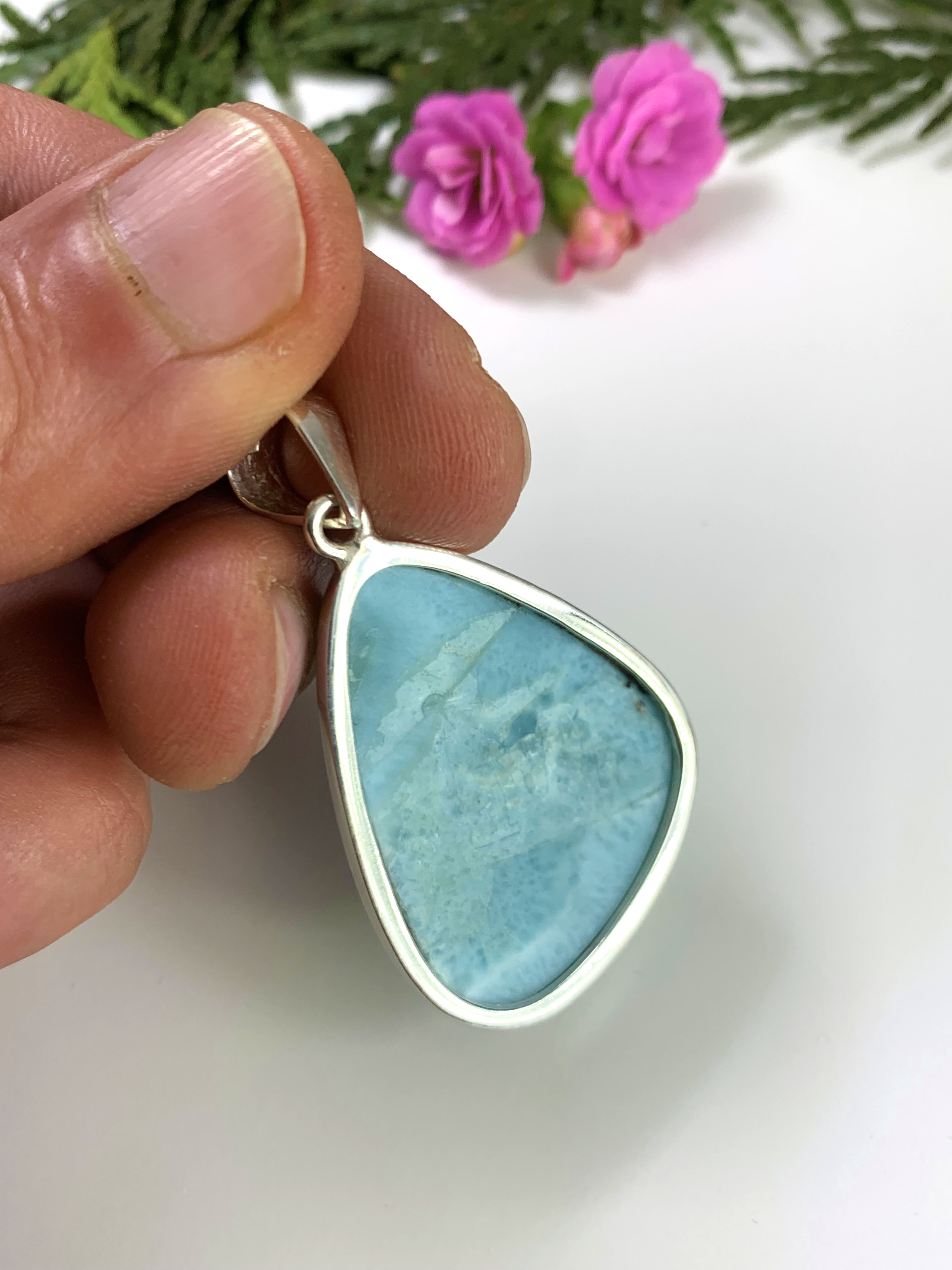 Larimar Pendant