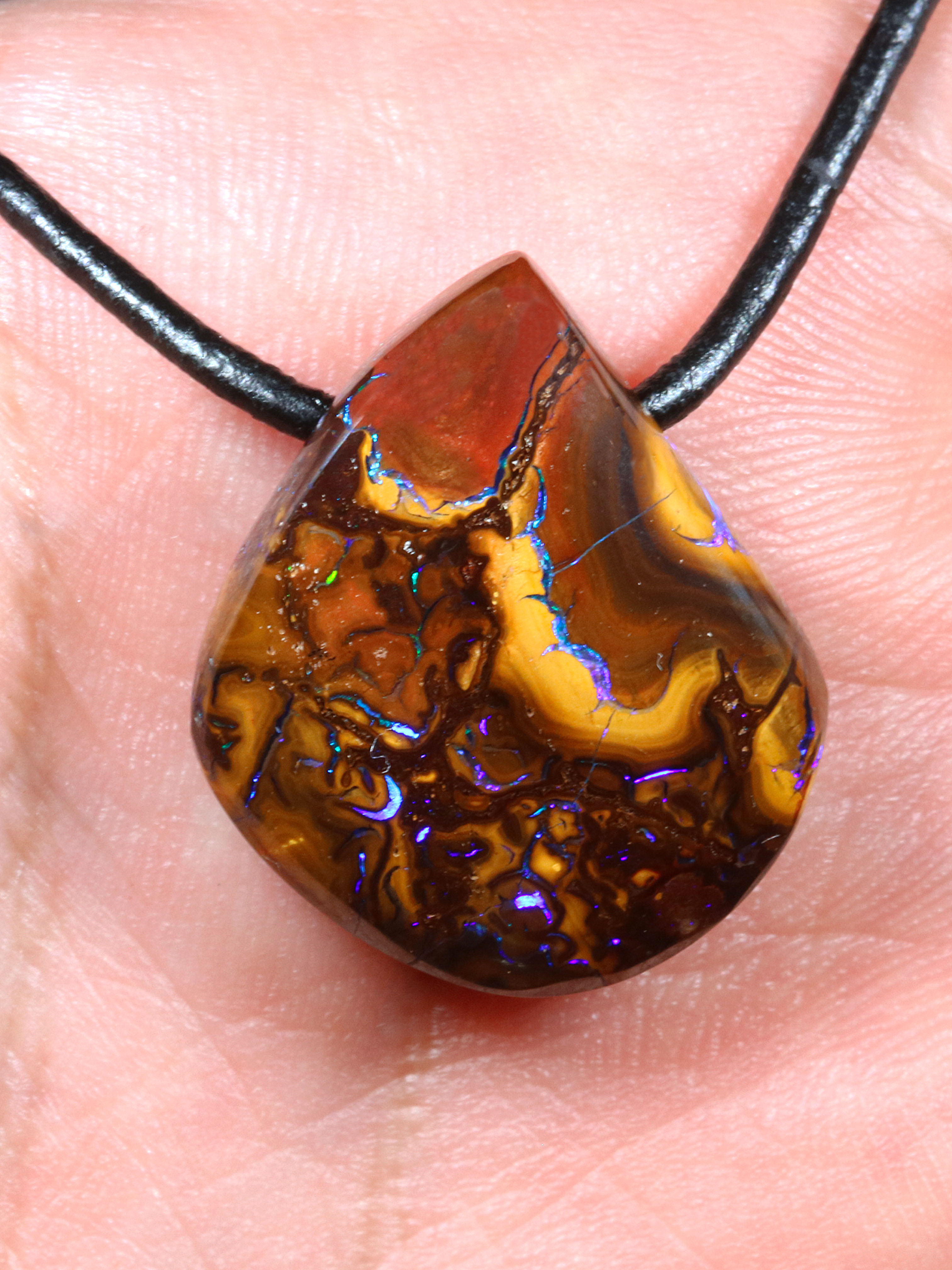 Boulder Opal Anhänger 