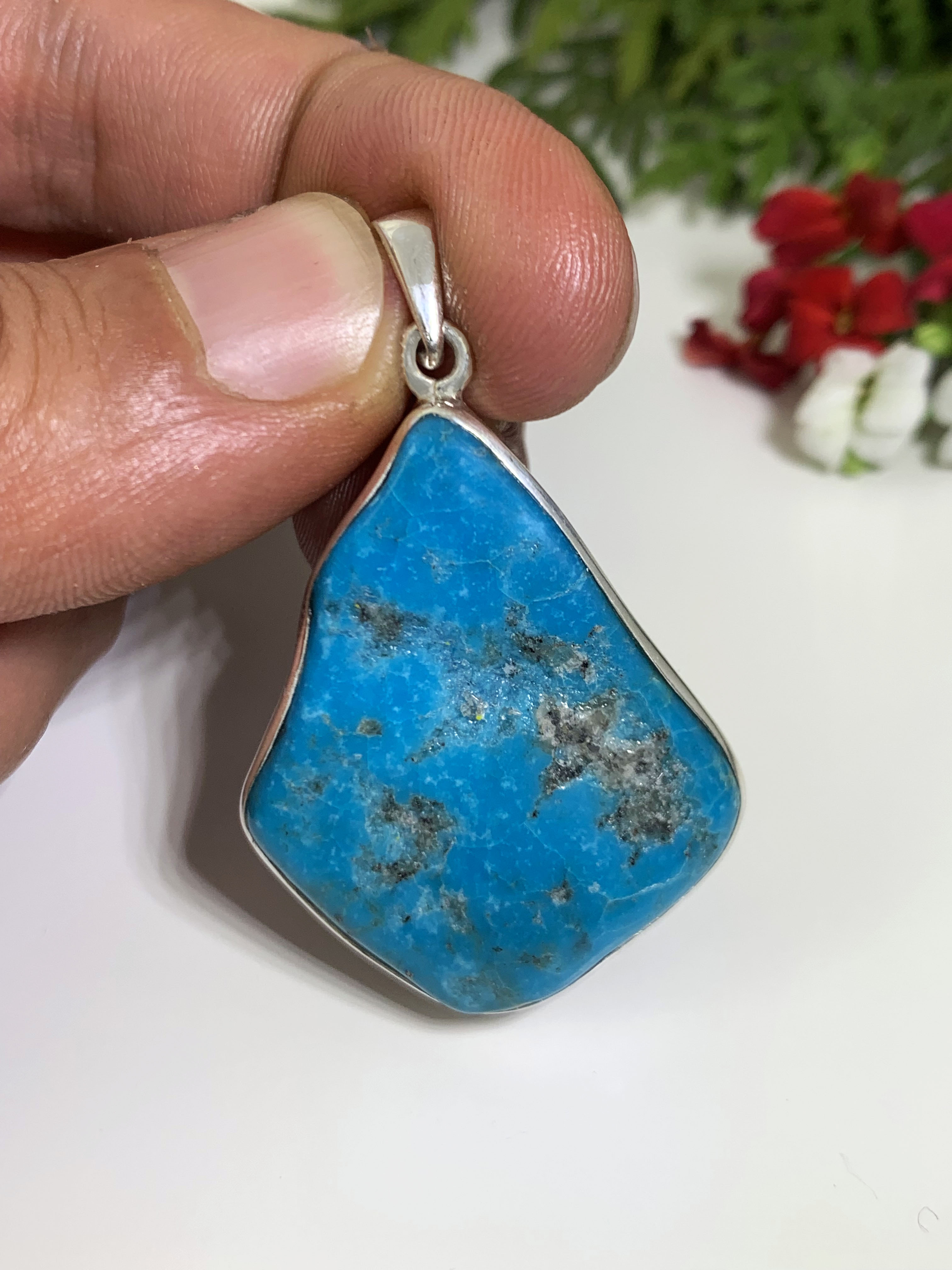 tuerkis-anhaenger-turquoise-pendant-ah03446-2 Türkis Anhänger - Arizona