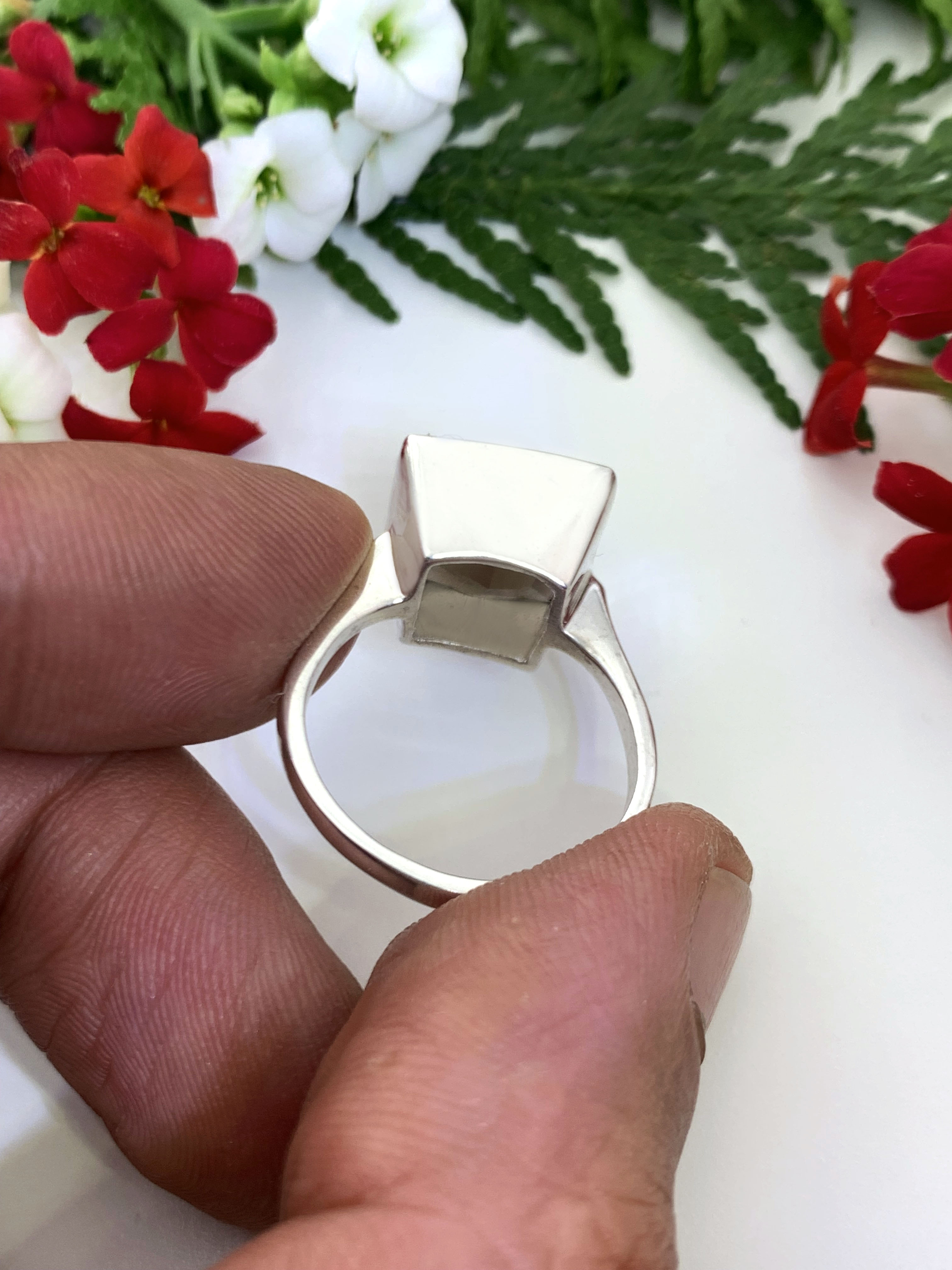 Rauchquarz Ring