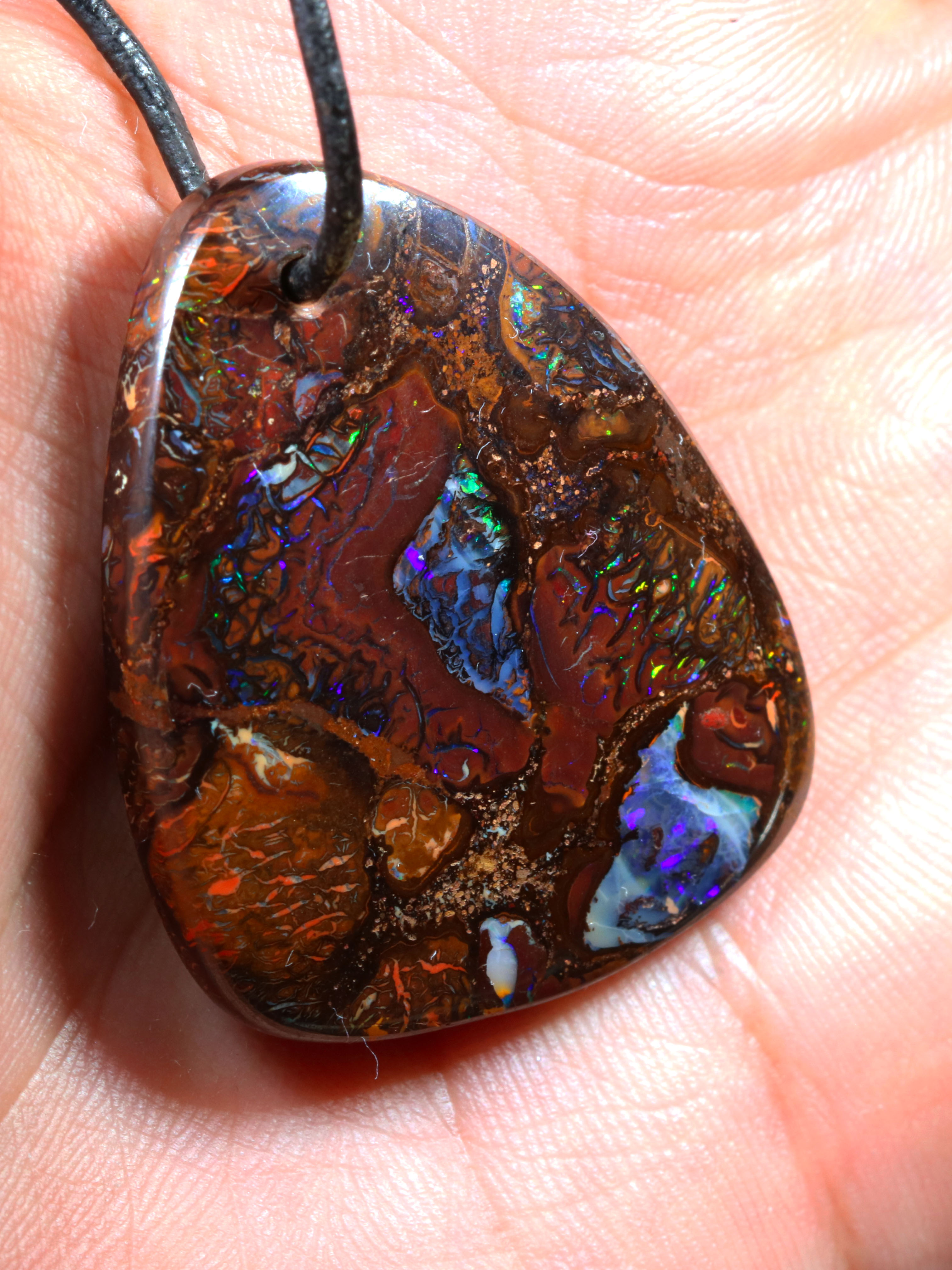 Boulder Opal Anhänger 