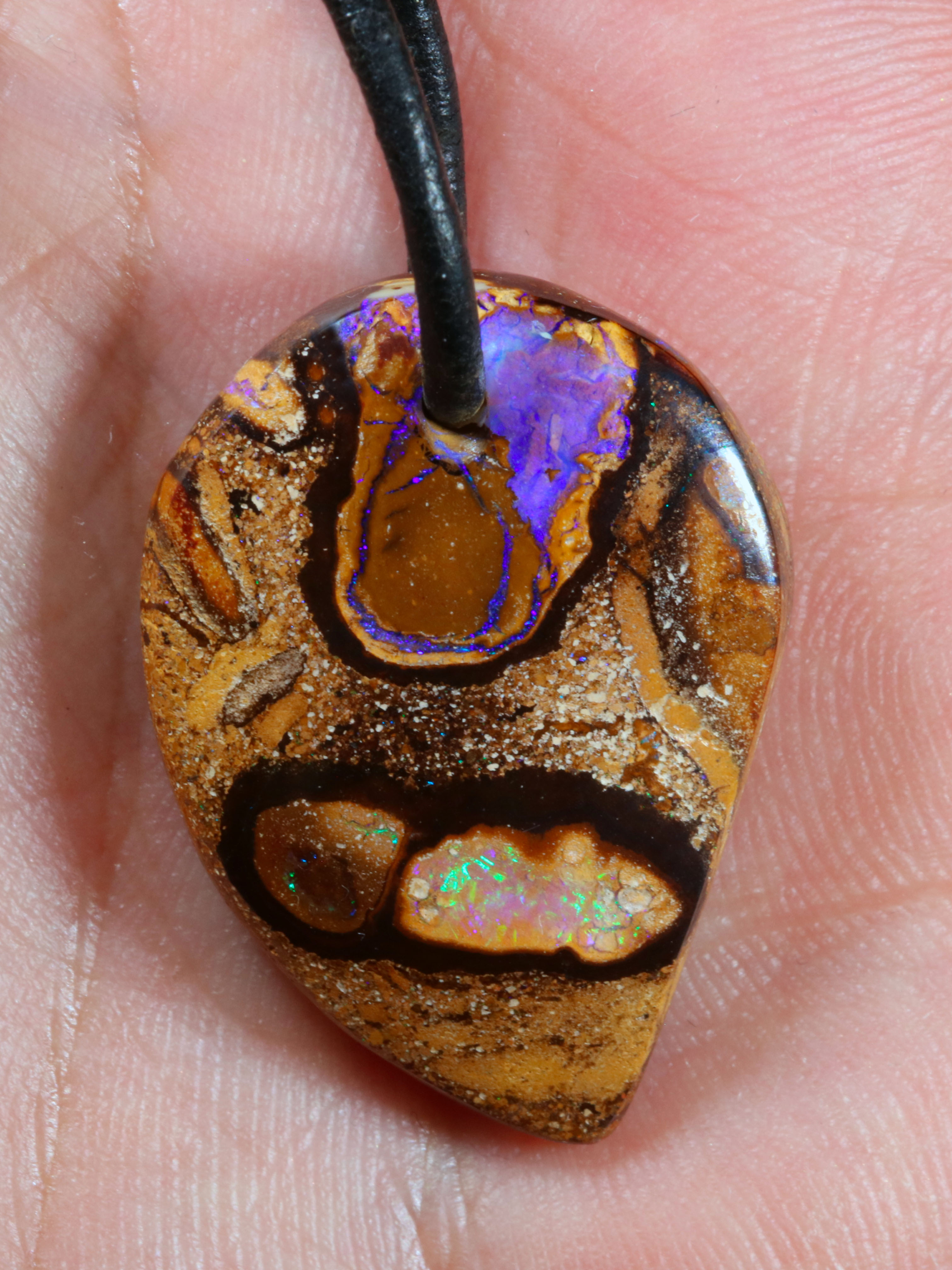 Boulder Opal Pendant