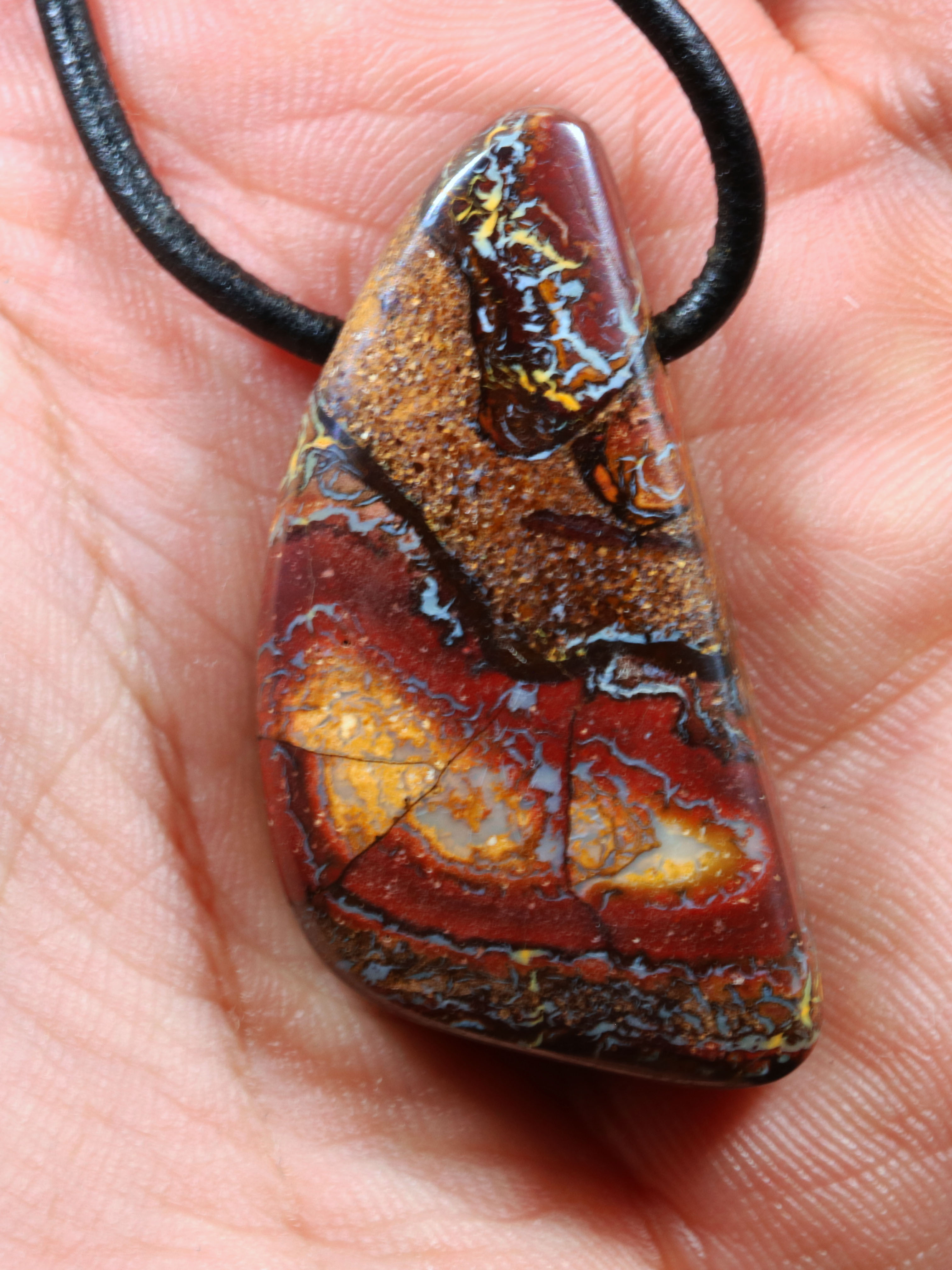 Boulder Opal Anhänger 