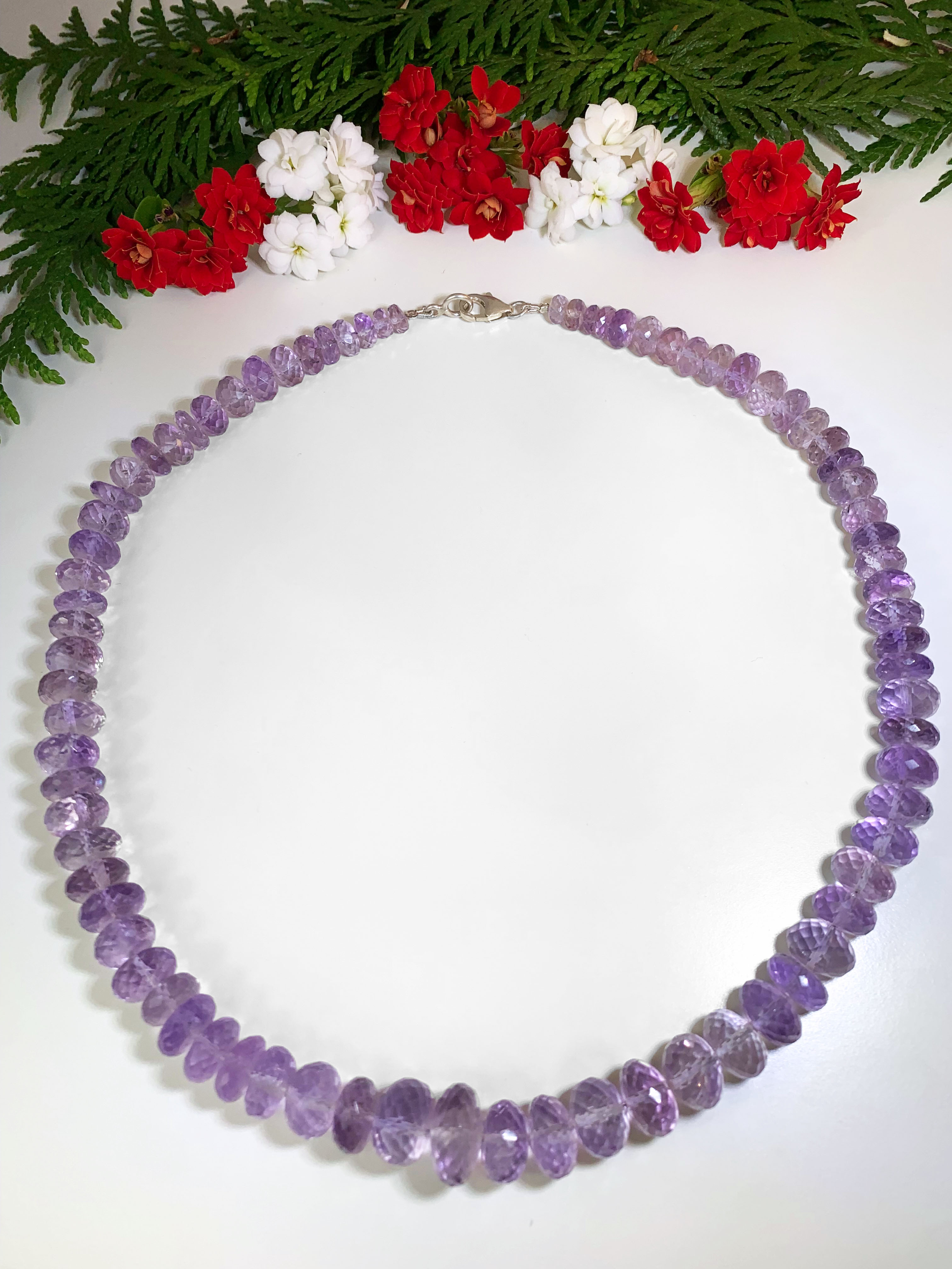 amethyst-kette-amethyst-necklace-k00182-5 XL Amethyst Kette