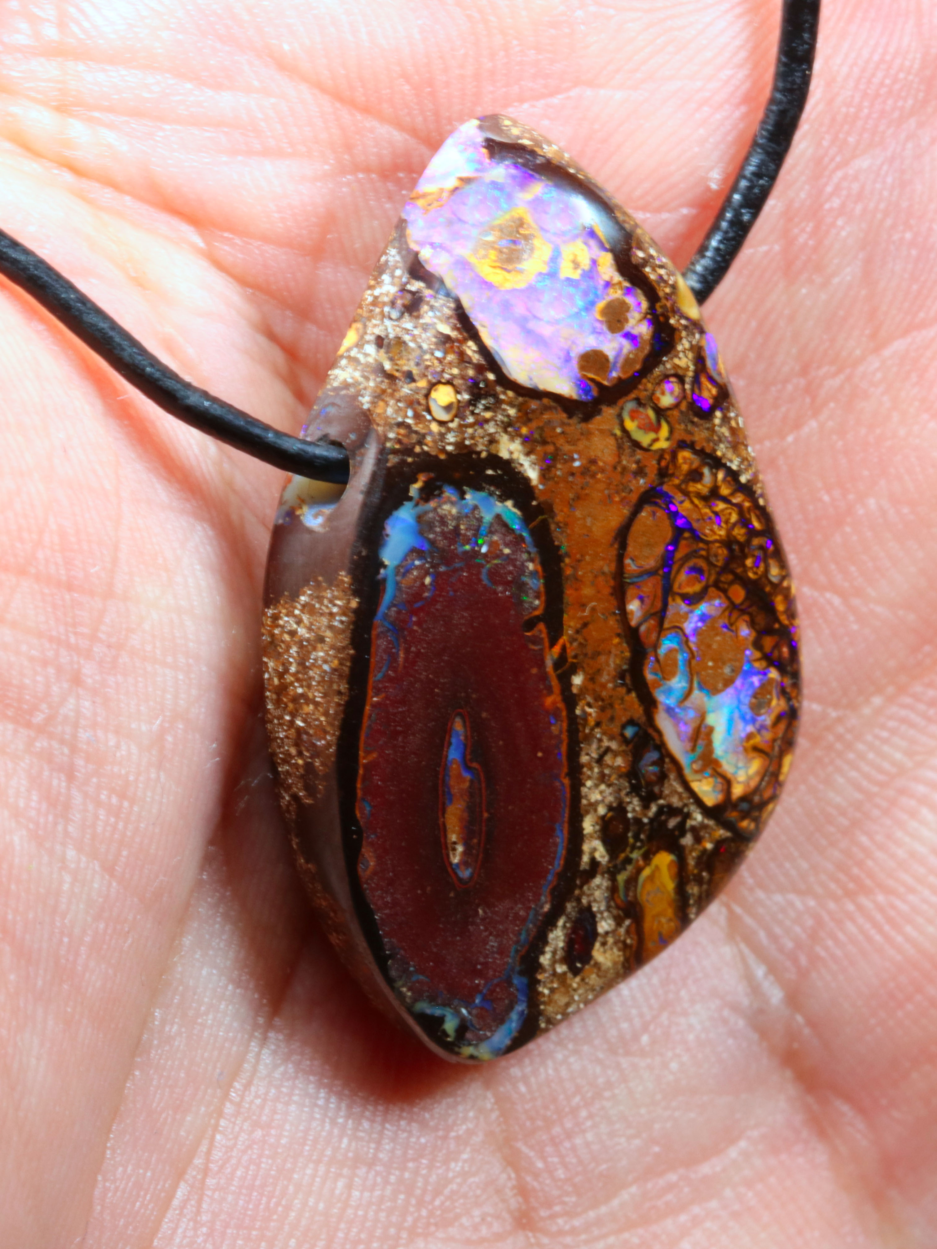 Boulder Opal Anhänger 