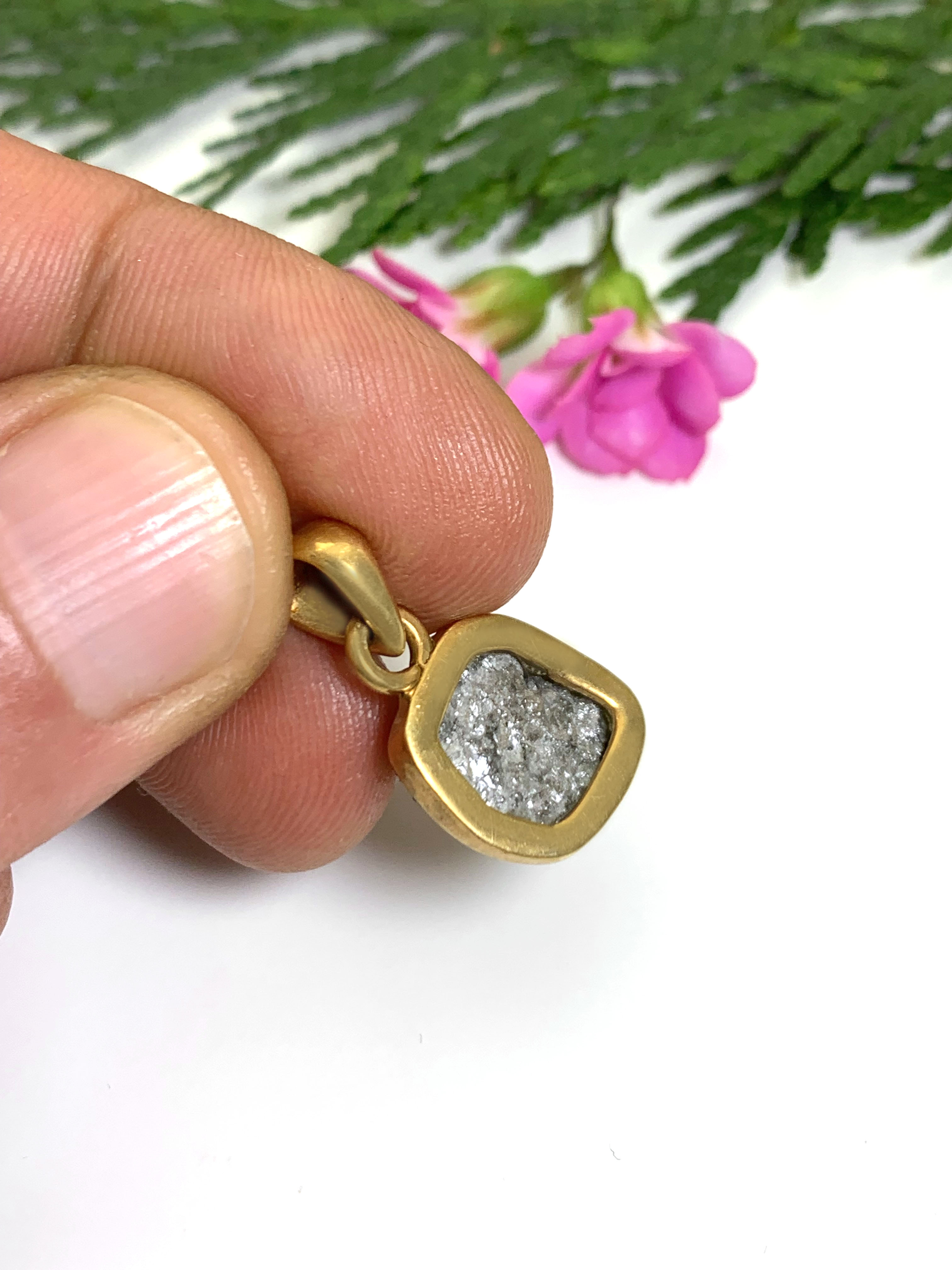 Rohdiamant Anhänger