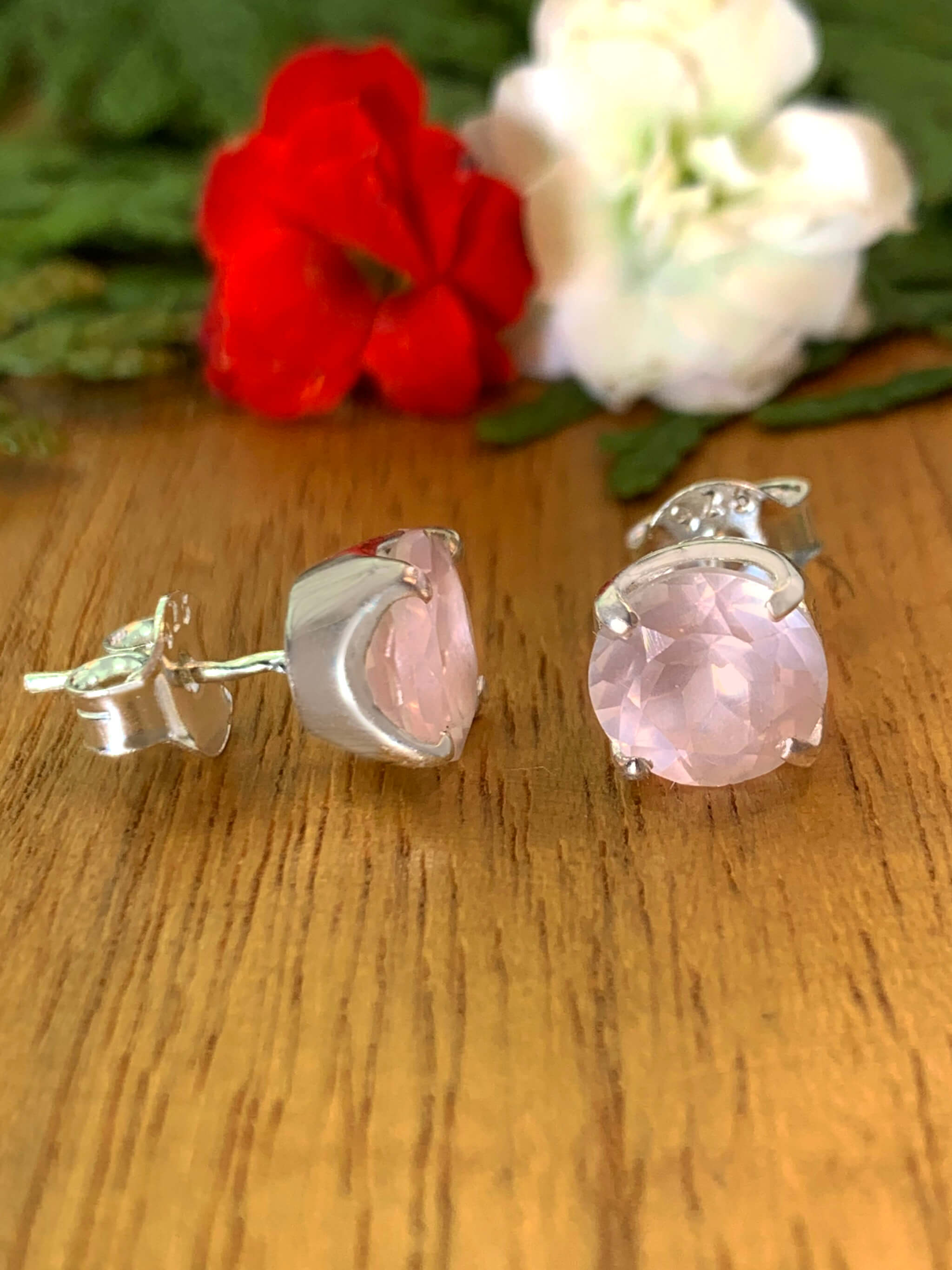 rosequarz-ohrstecker-rose-quartz-studs-ohr00965-2 Rosenquarz Ohrstecker