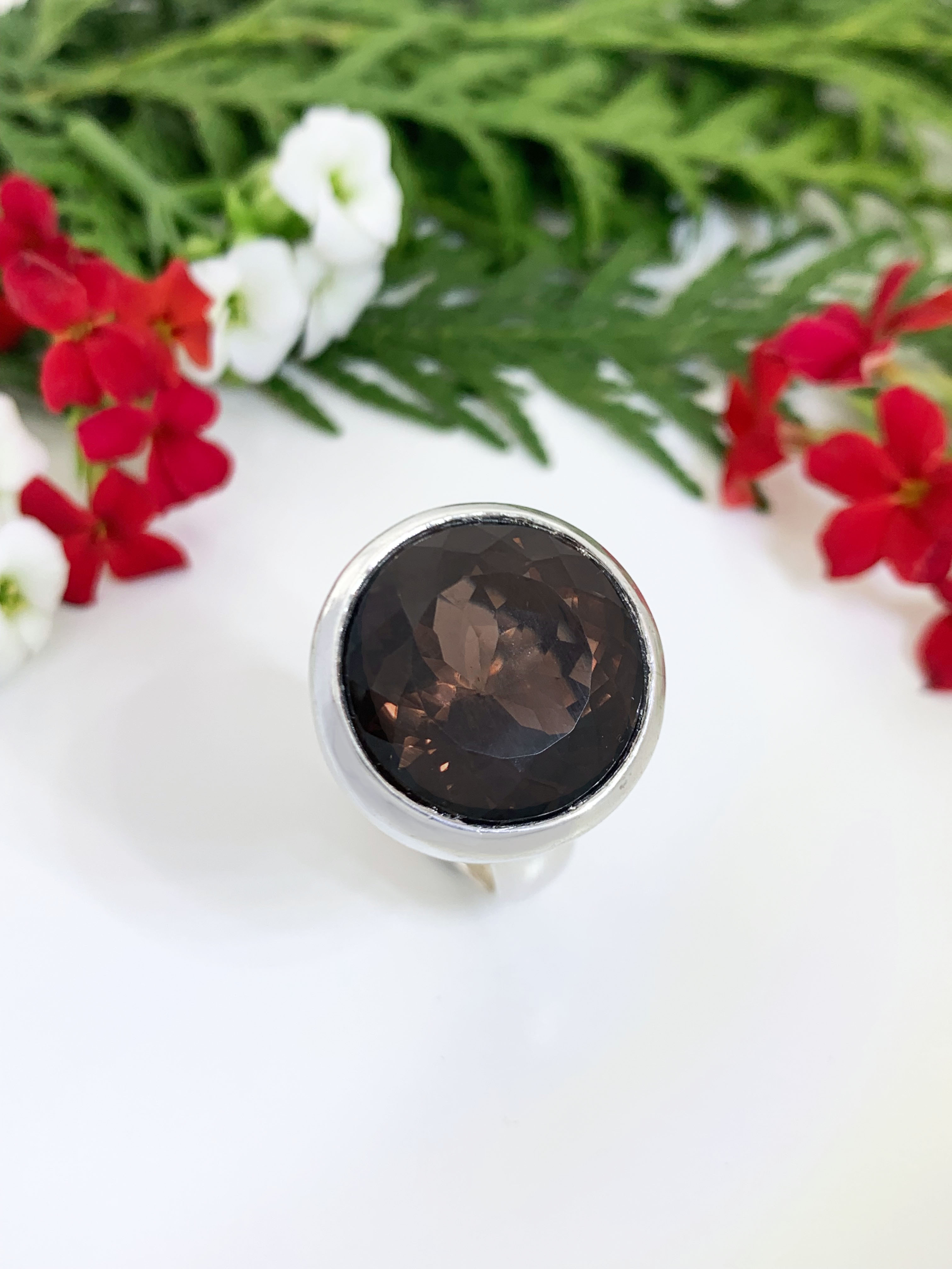 Rauchquarz Ring