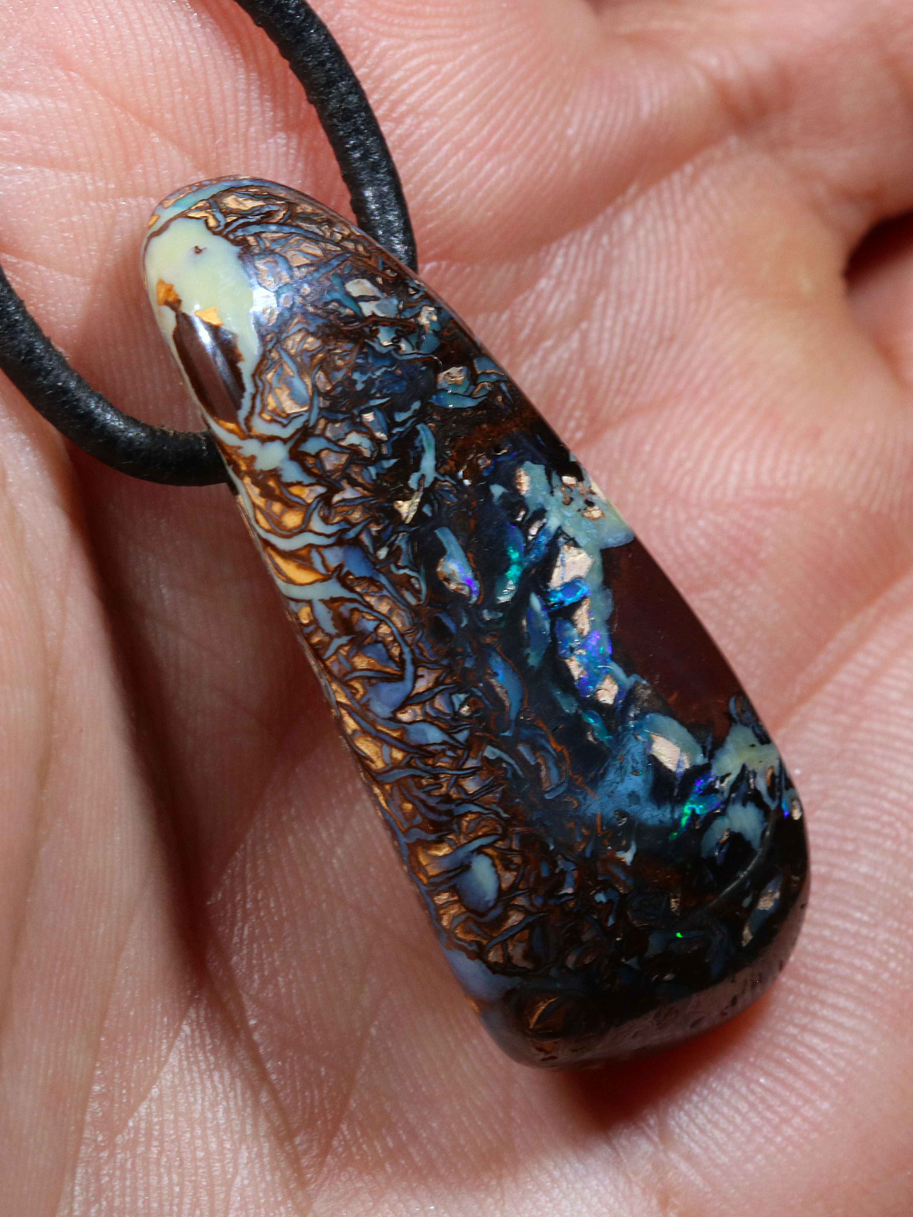 Boulder Opal Anhänger 
