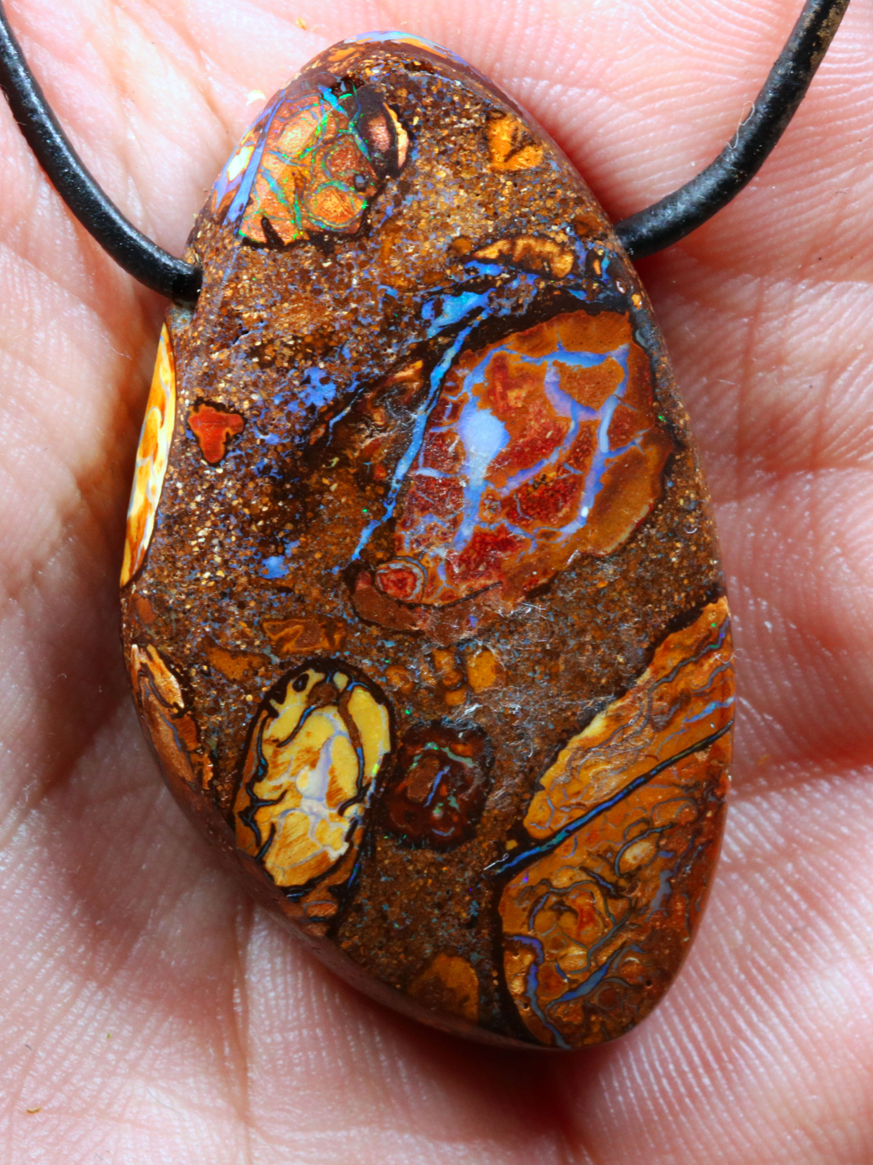 Boulder Opal Anhänger 