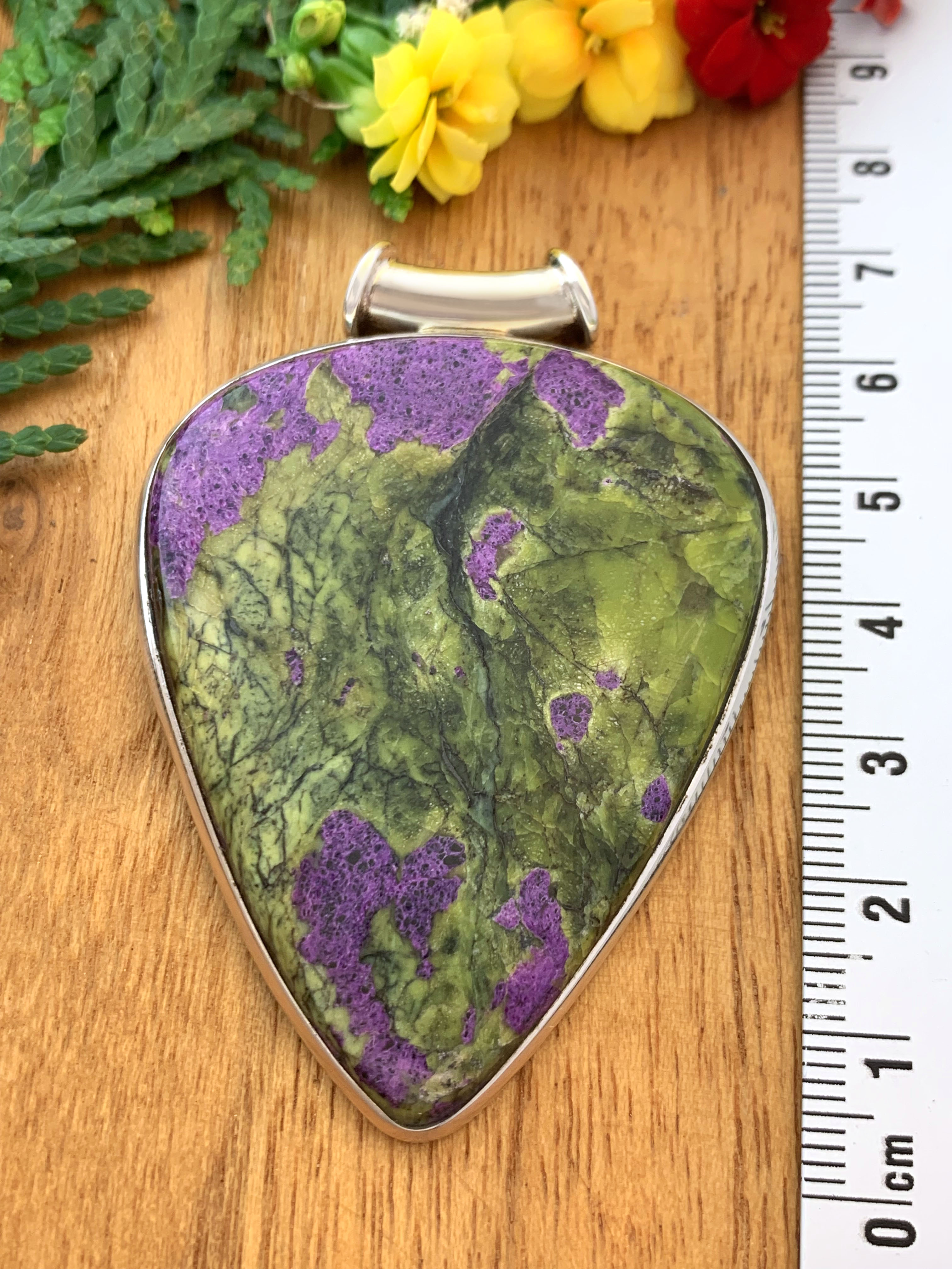 stichtit-stichtite-atlantisit-anhaenger-pendant-ah04196-3 Stichtit Anhänger - XL