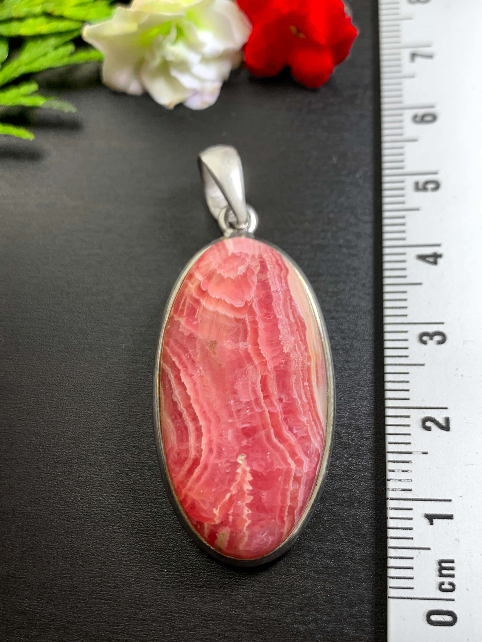 Rhodochrosite Pendant