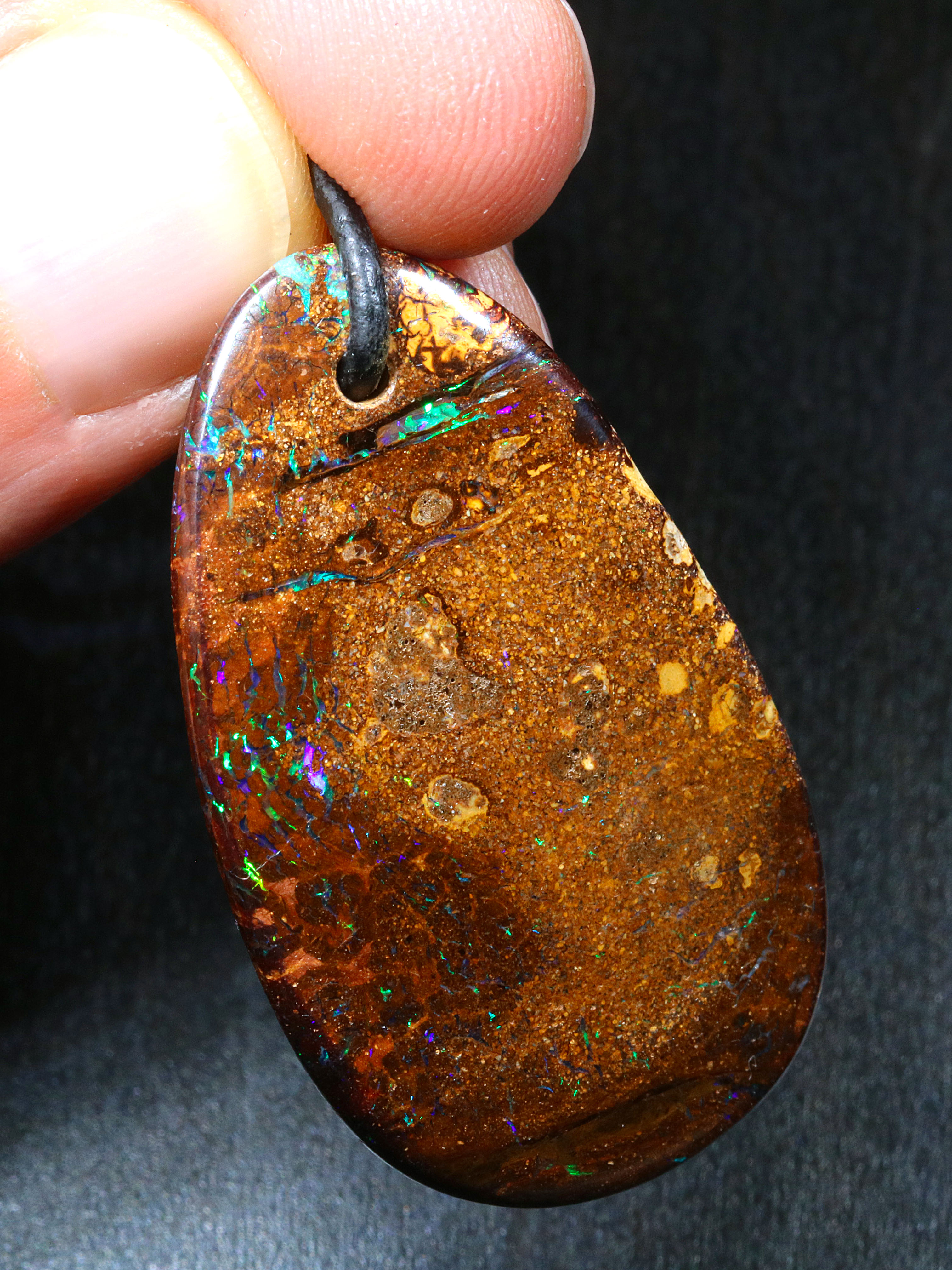 Boulder Opal Anhänger 