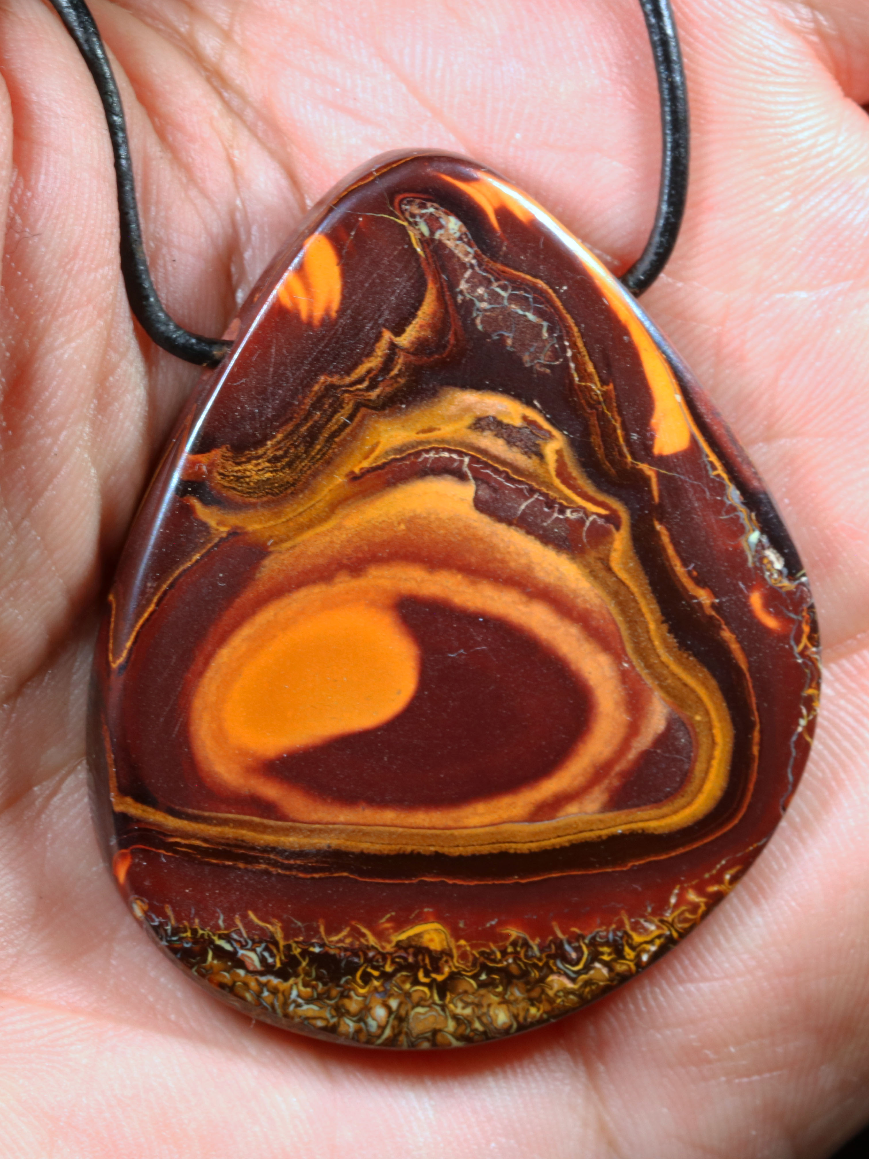 Boulder Opal Anhänger 