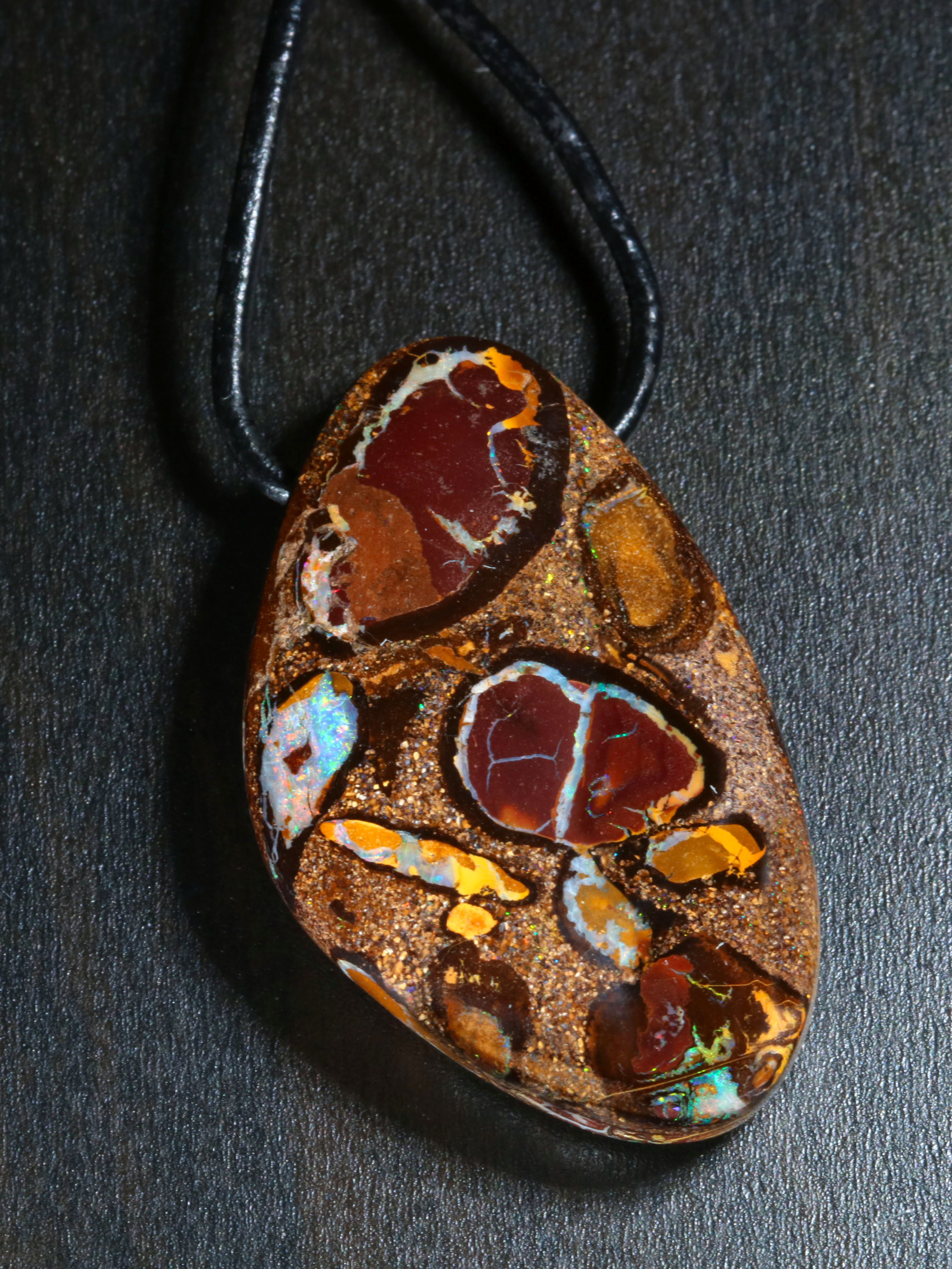 Boulder Opal Anhänger 
