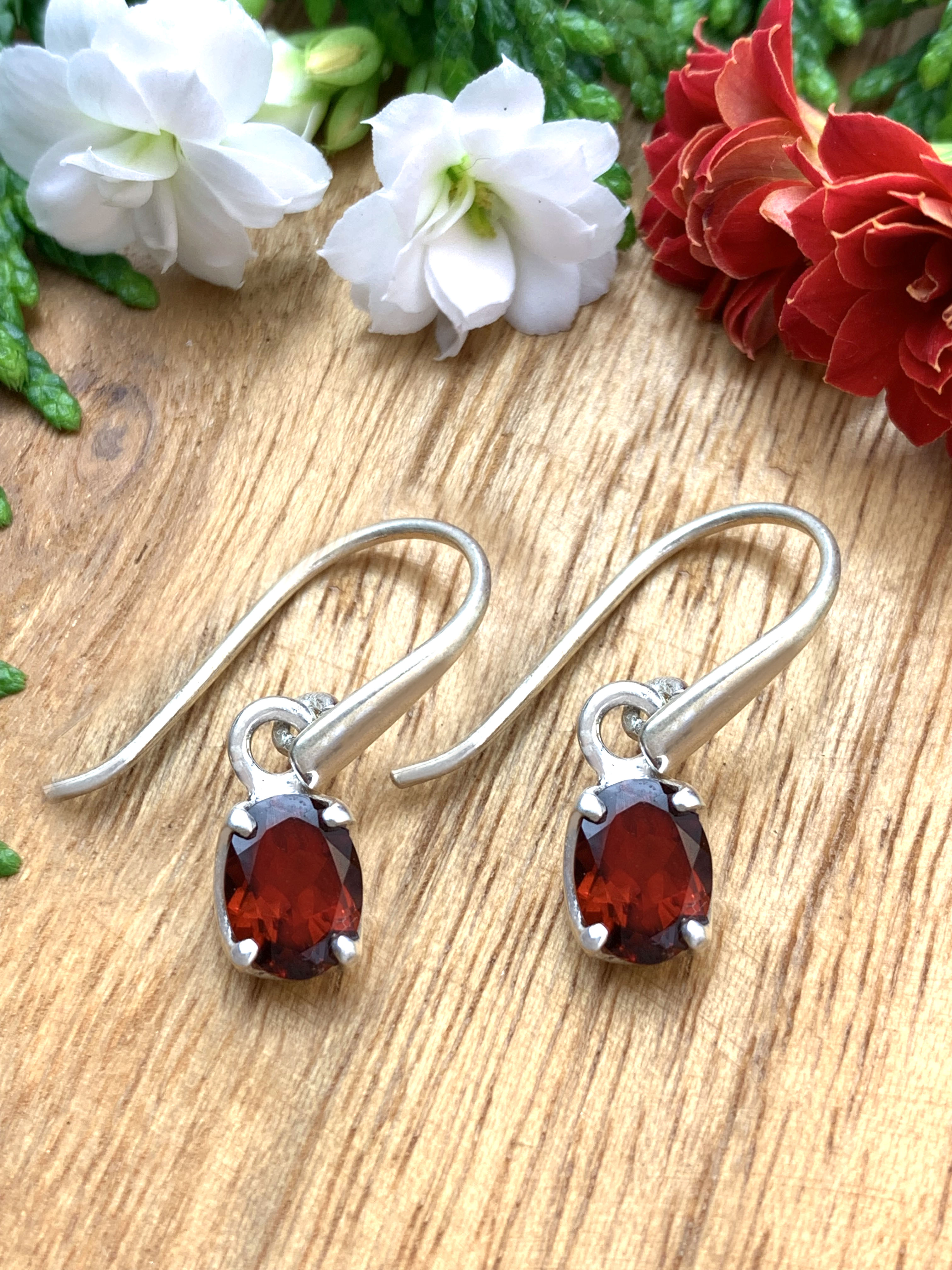 granat-ohrhaenger-garnet-earrings-ohr00756 Granat Ohrhänger