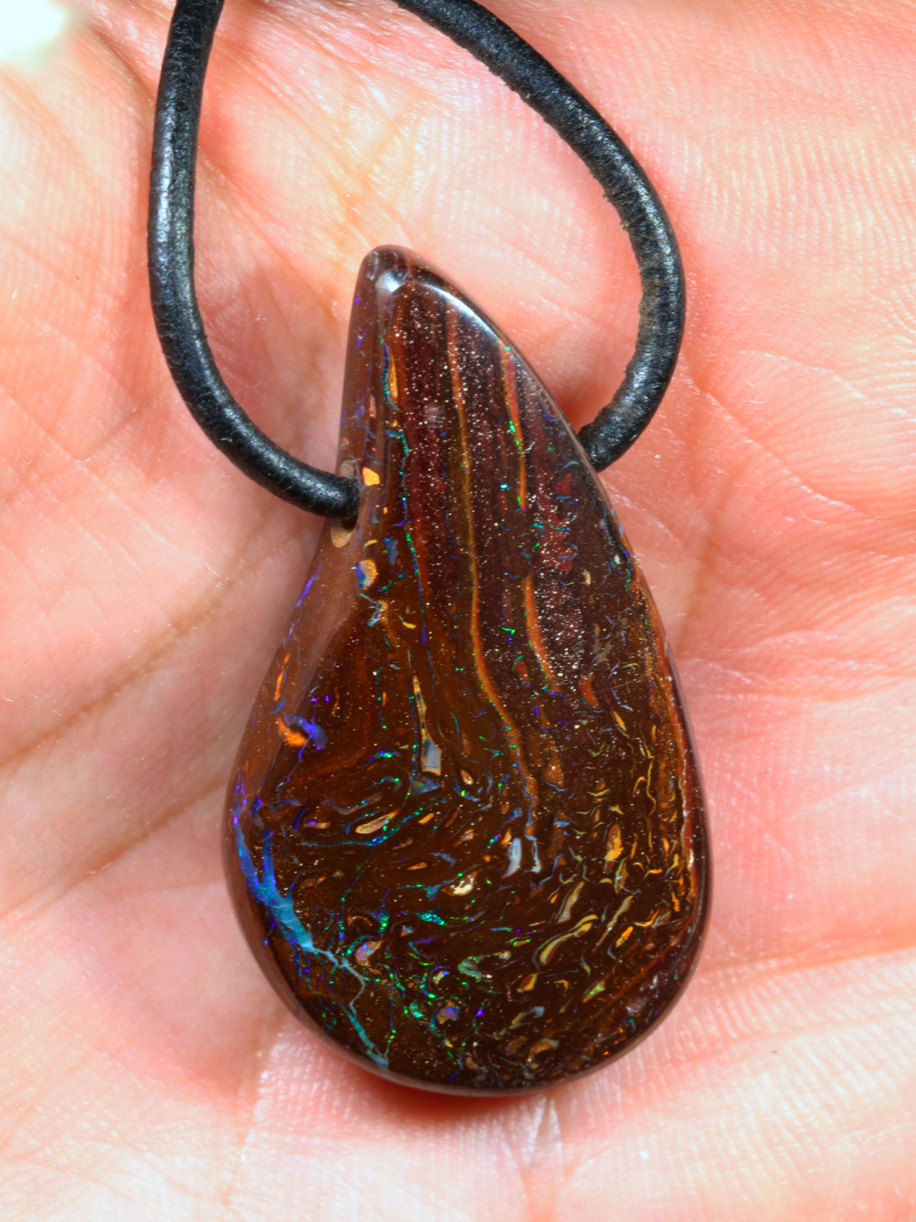 Boulder Opal Anhänger 