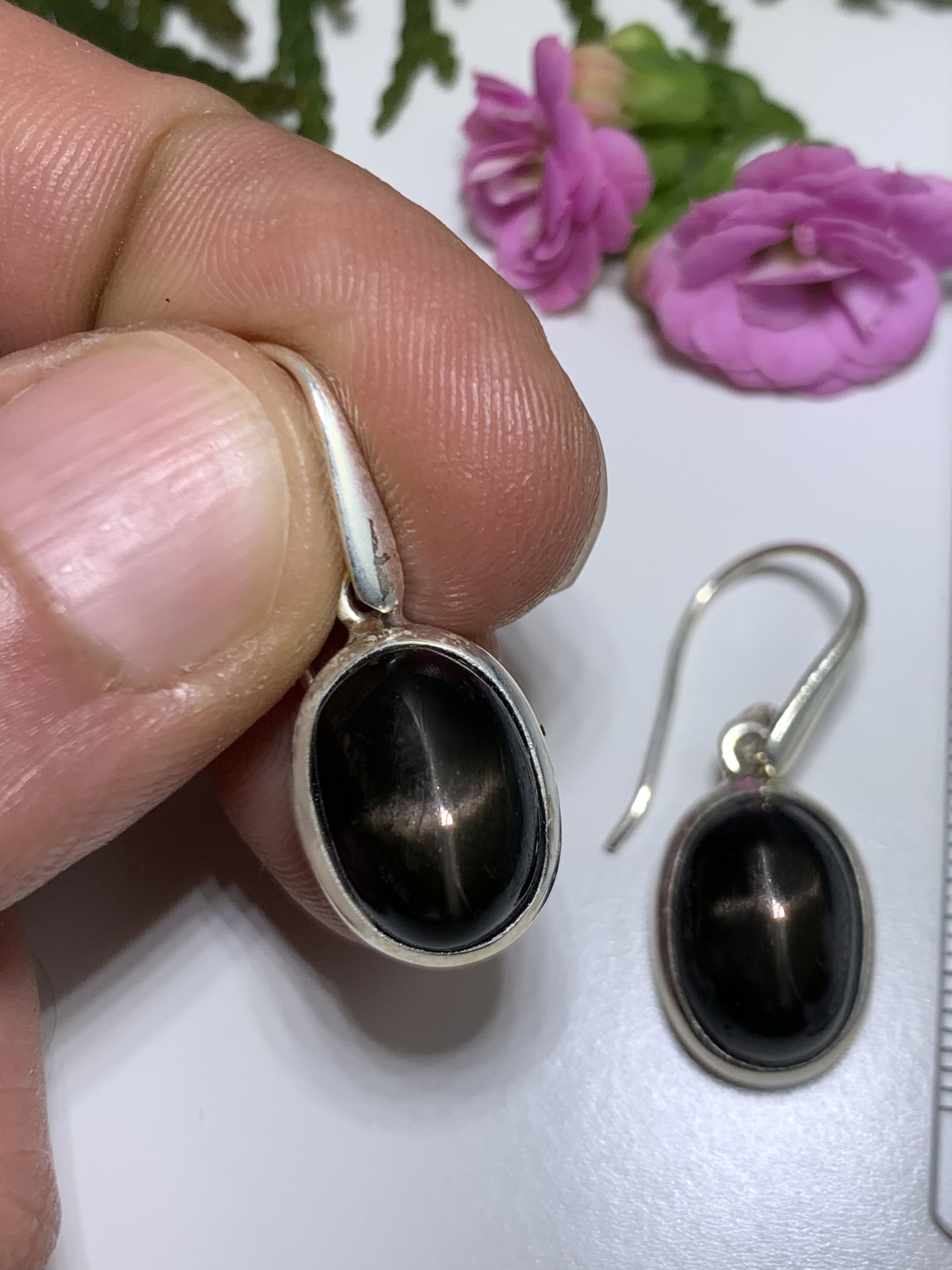 sterndiopsid-ohrhaenger-black-star-earrings-ohr00879-2 Sterndiopsid Ohrhänger