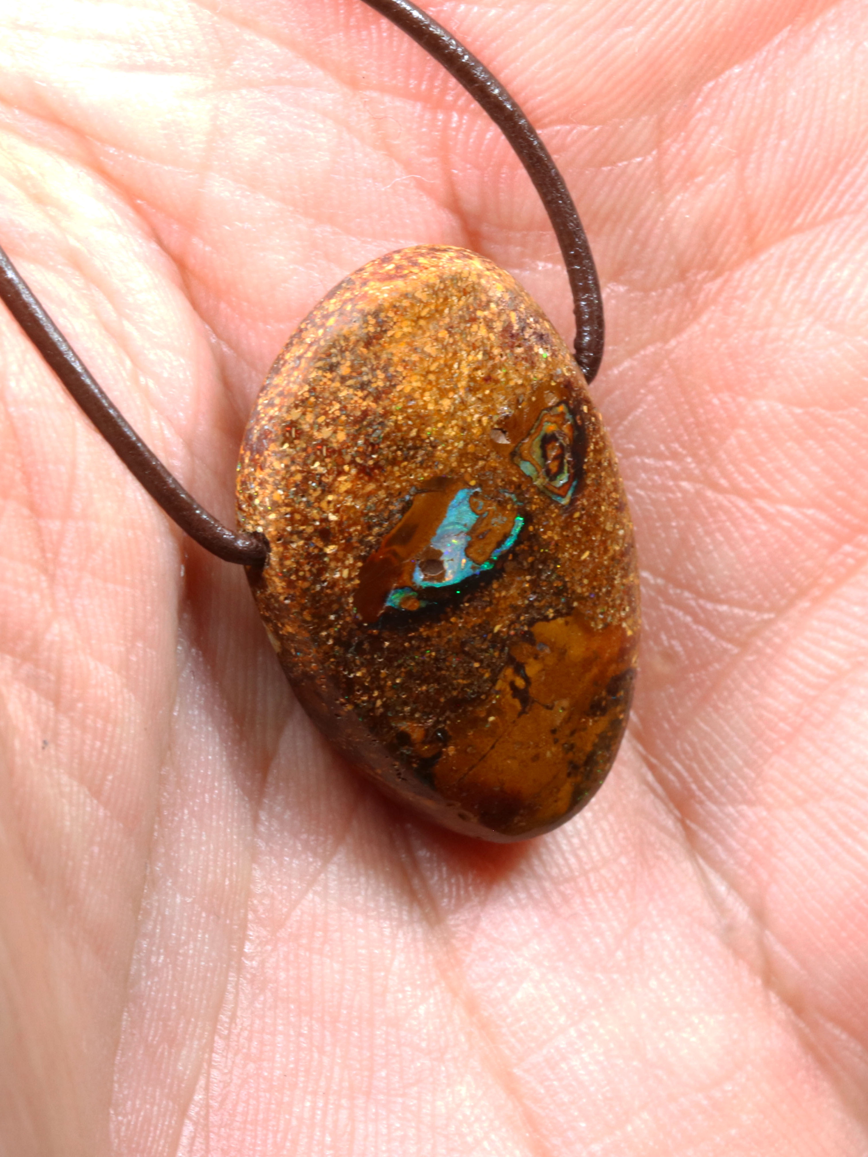 Boulder Opal Pendant
