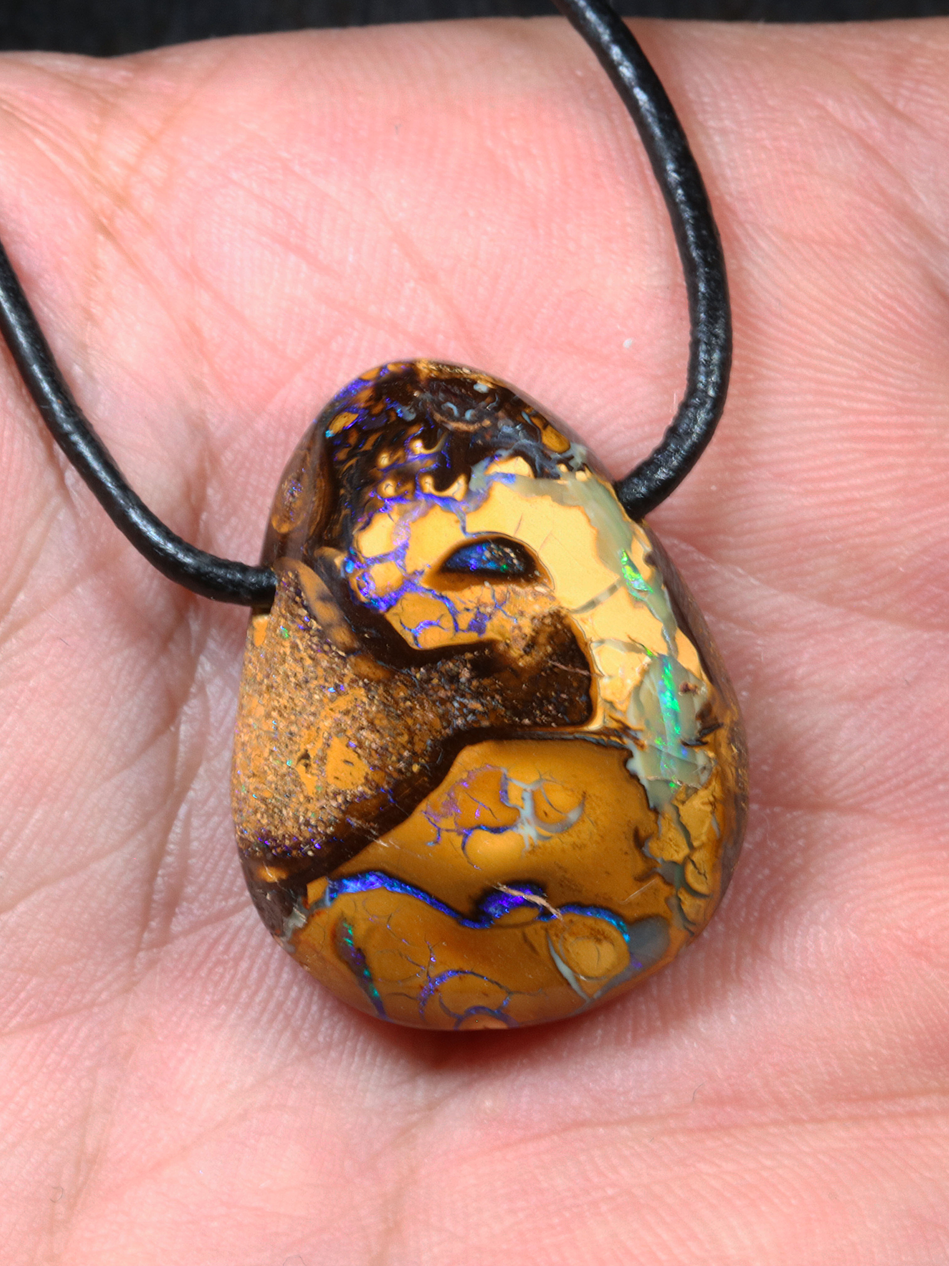 Boulder Opal Anhänger 