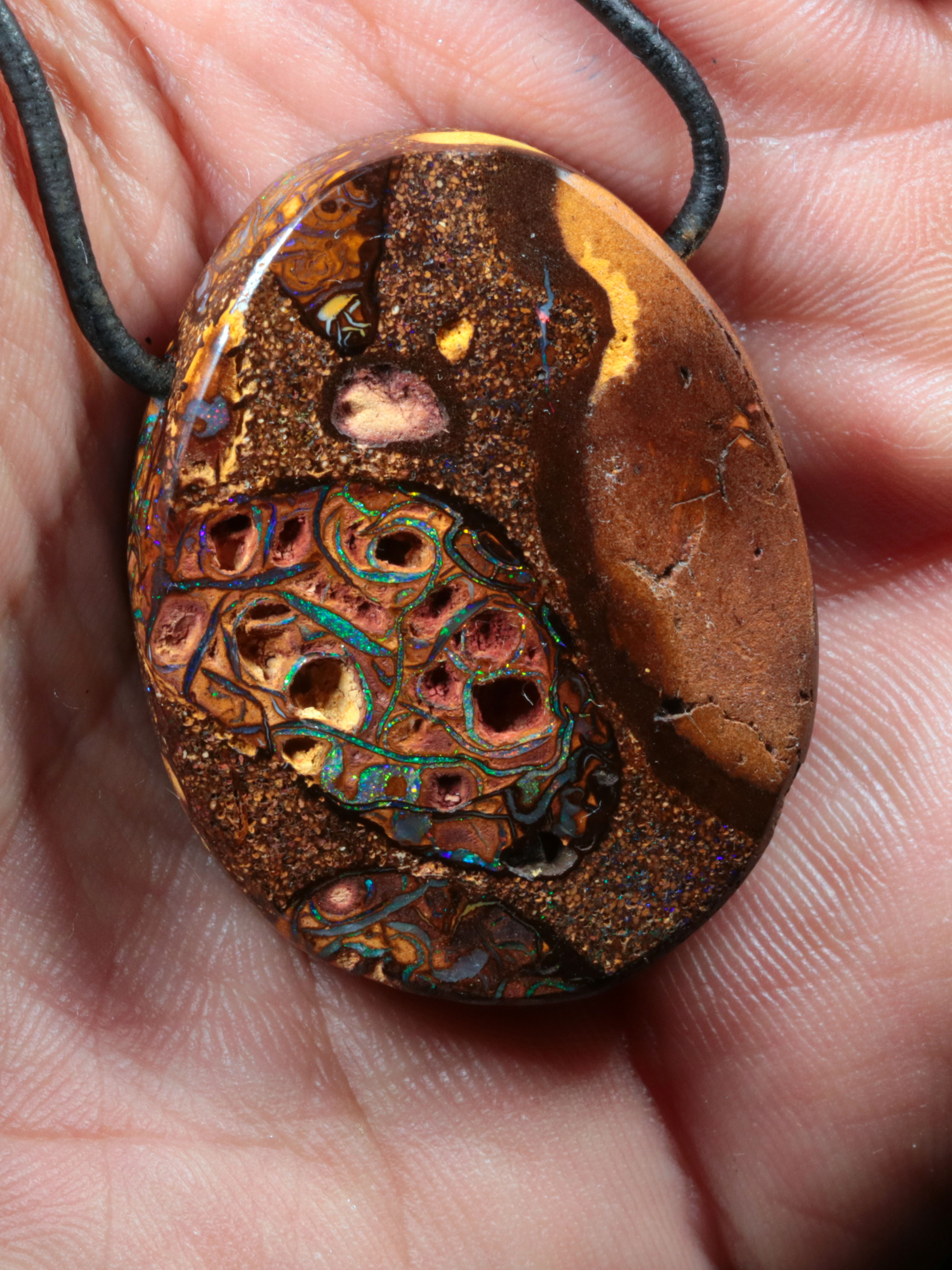 Boulder Opal Anhänger 