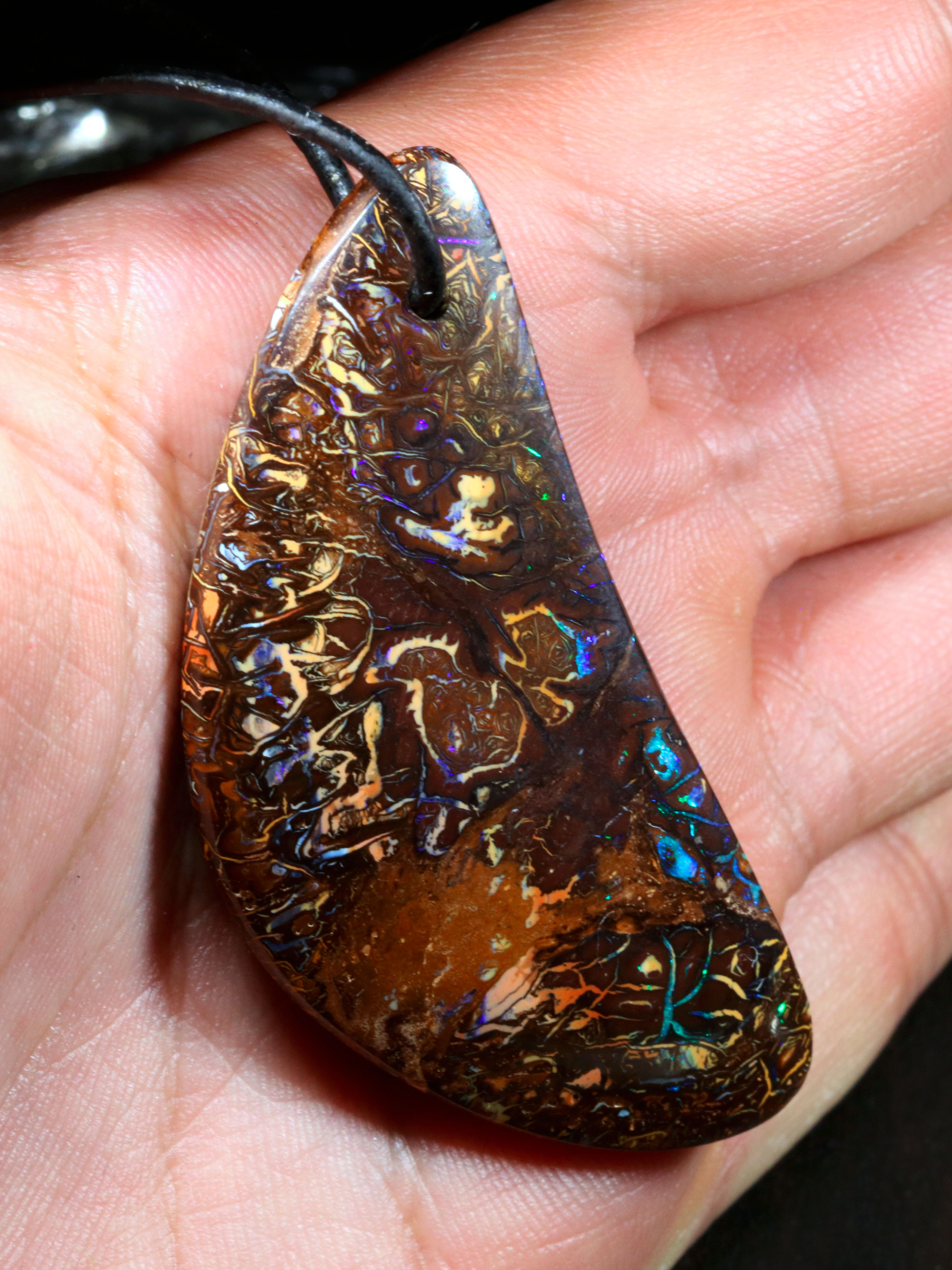 Boulder Opal Anhänger 