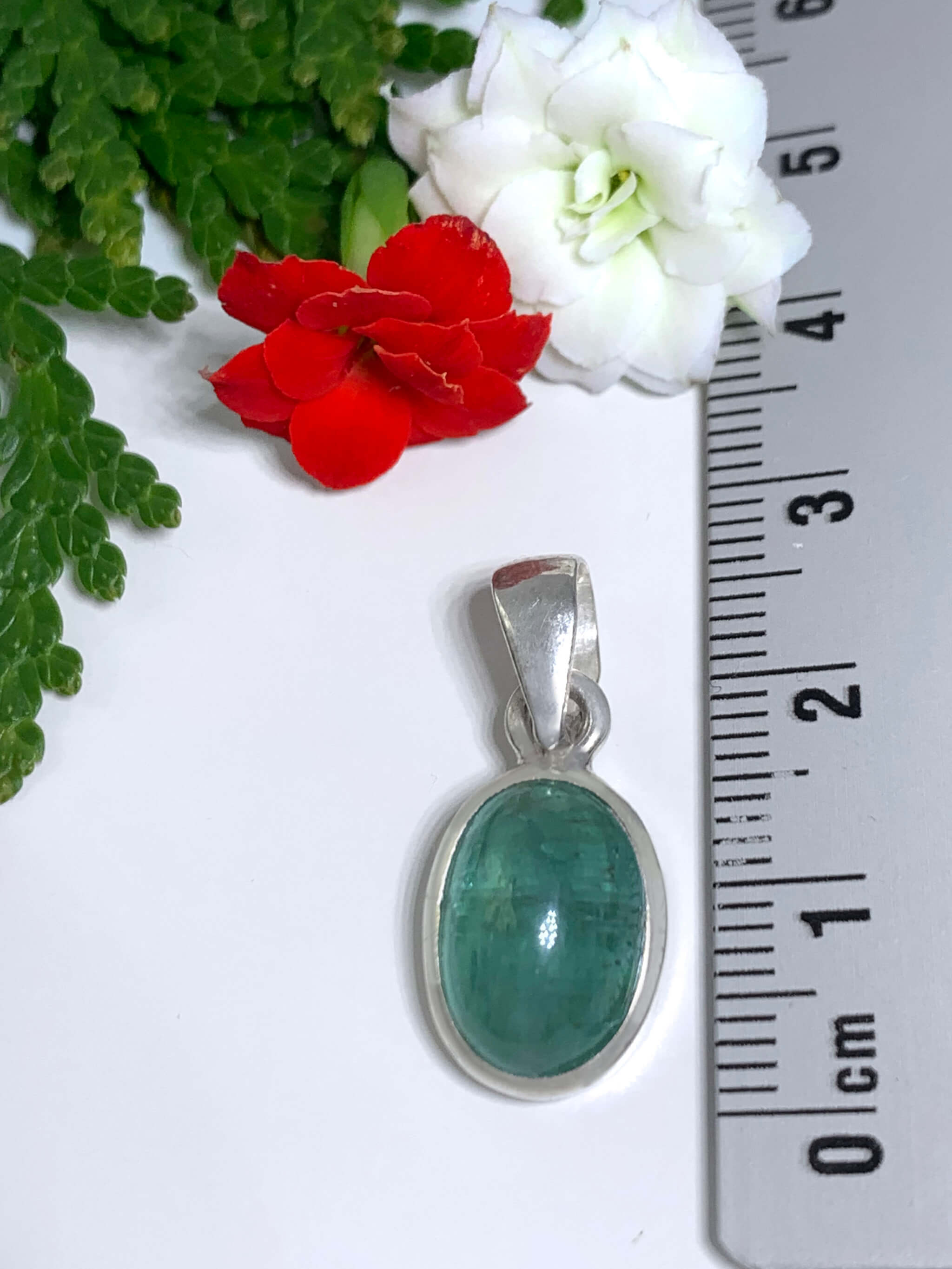Green Kyanite Pendant