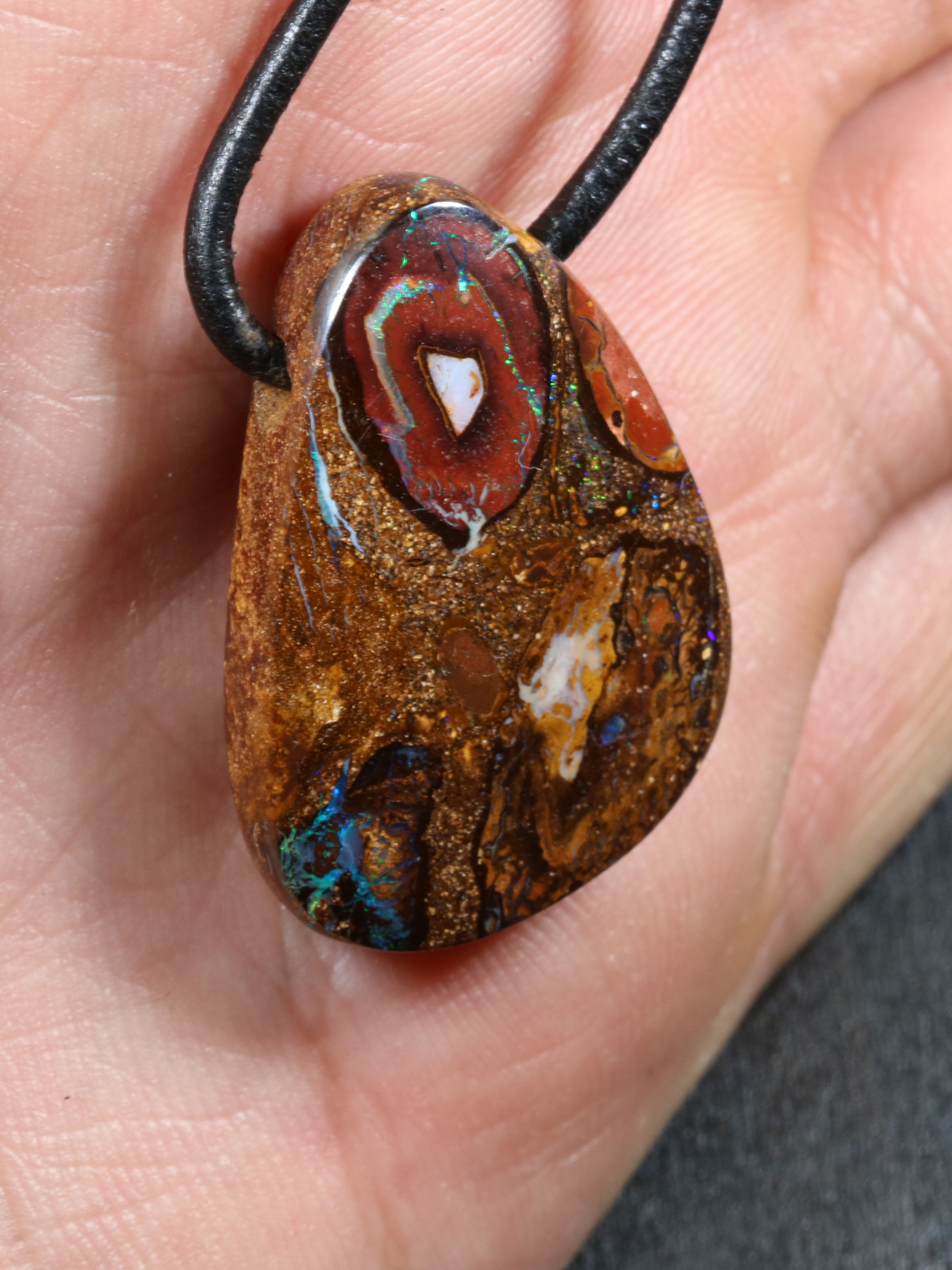 Boulder Opal Anhänger 
