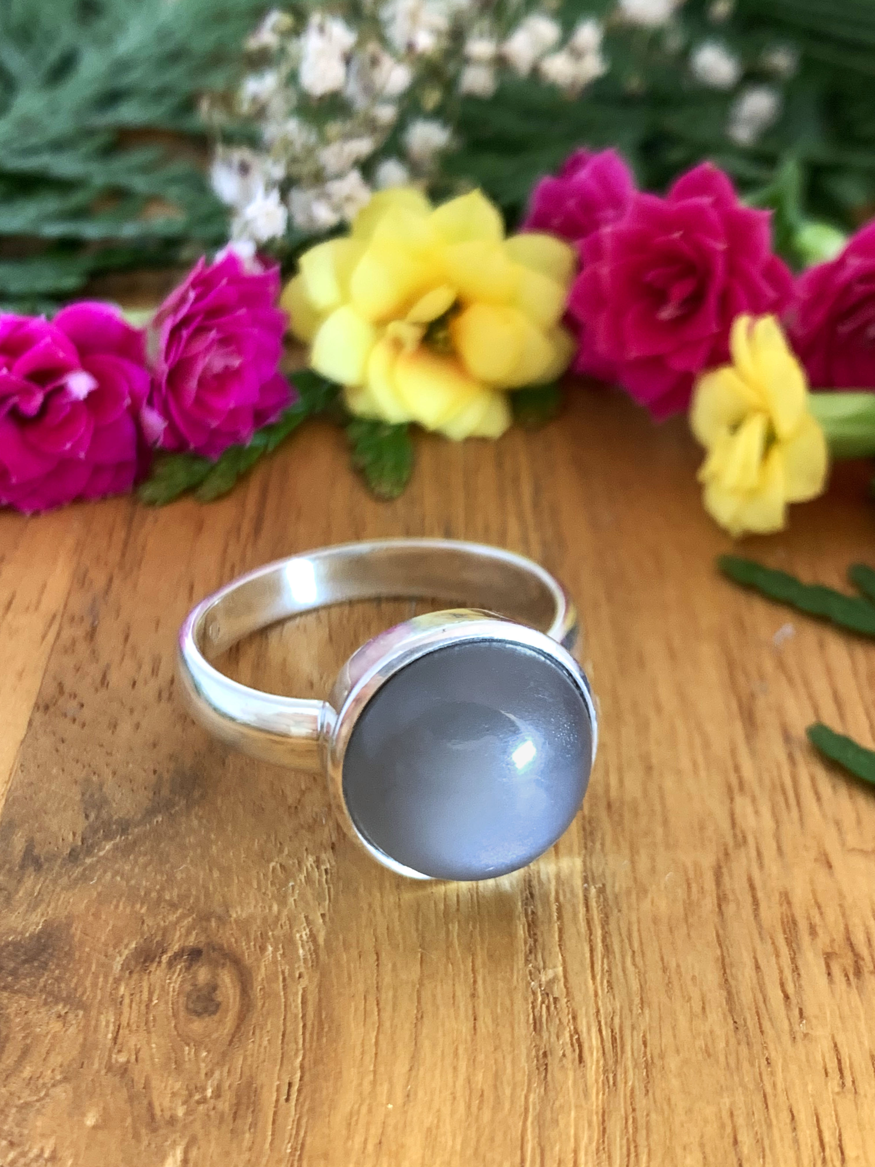 Mondstein Ring - Indischer