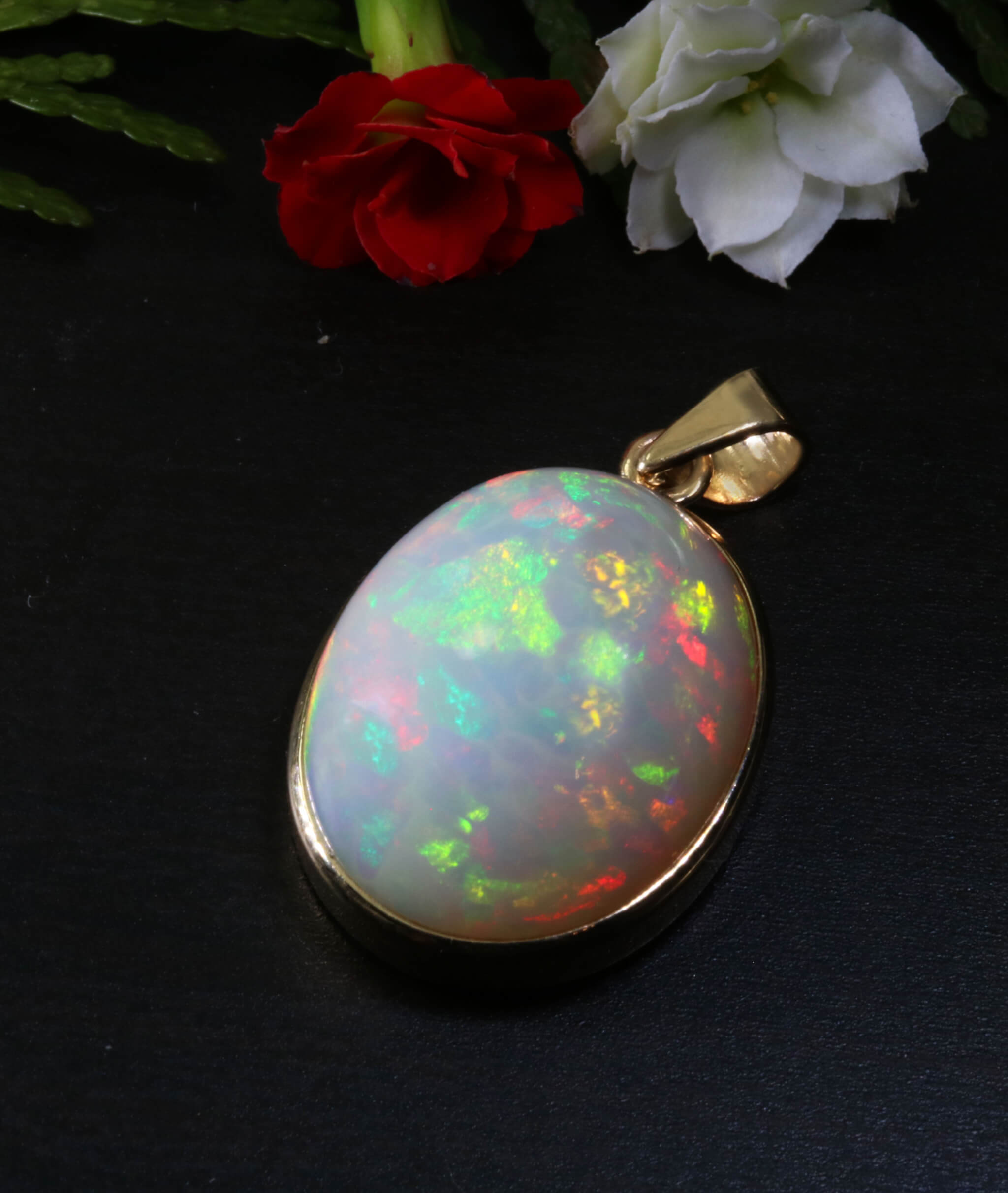 opal-anhaenger-gold-opal-pendant-gold-gs0127 Opal Anhänger - Gold 14k