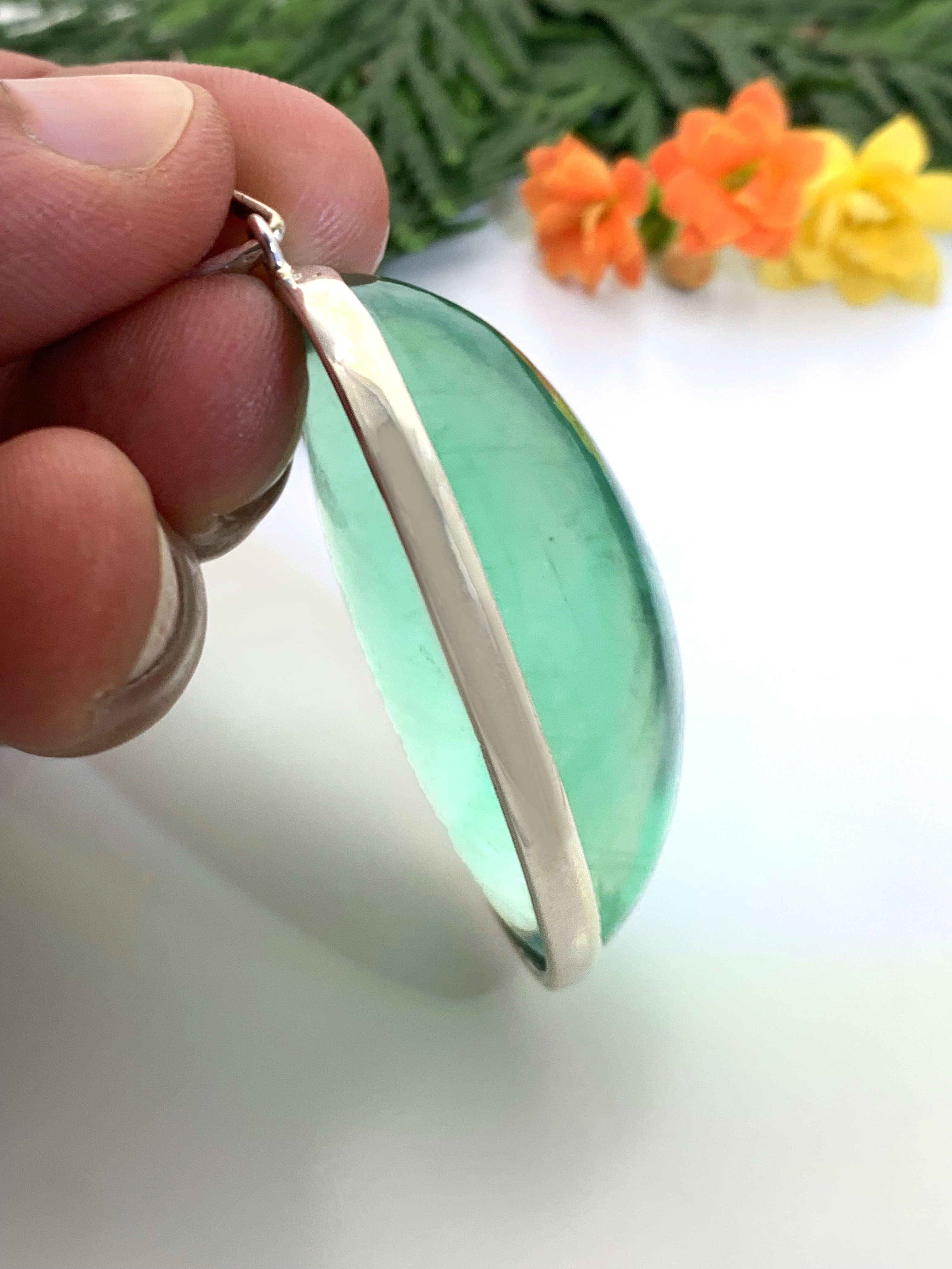 fluorit-anhaenger-fluorite-pendant-ah04874-4 Fluorit Anhänger - XL TOP