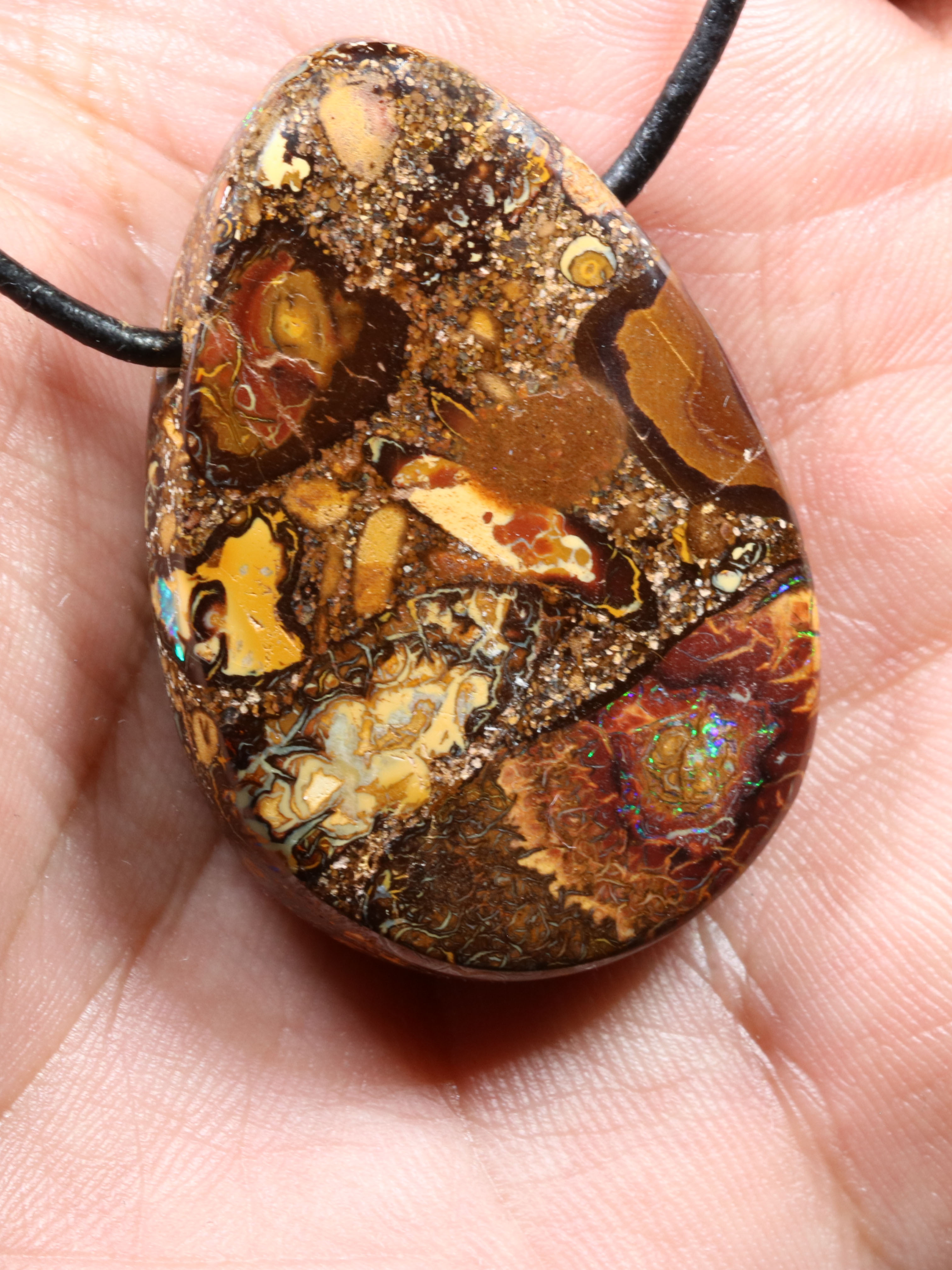 Boulder Opal Anhänger 