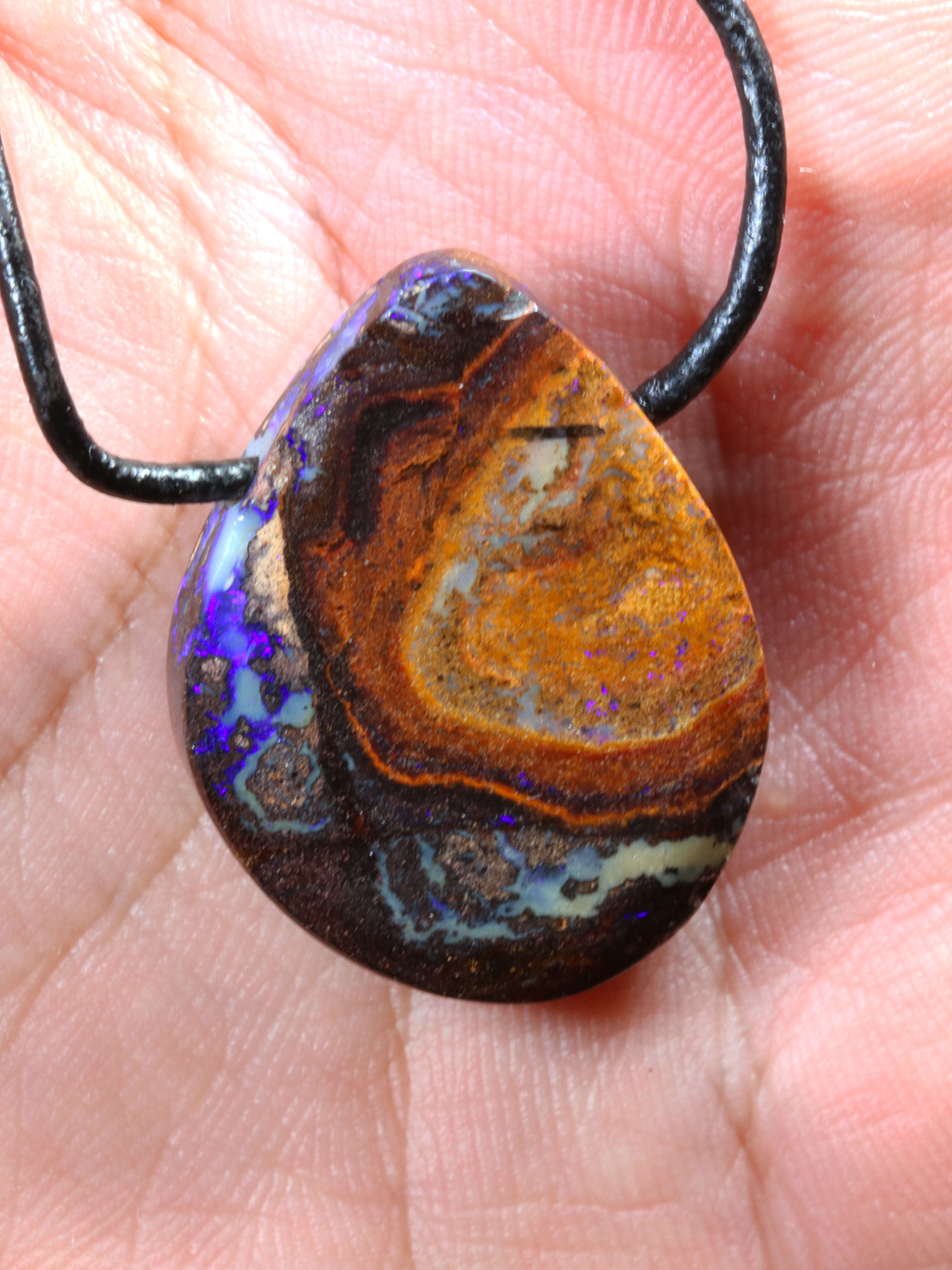 Boulder Opal Anhänger 