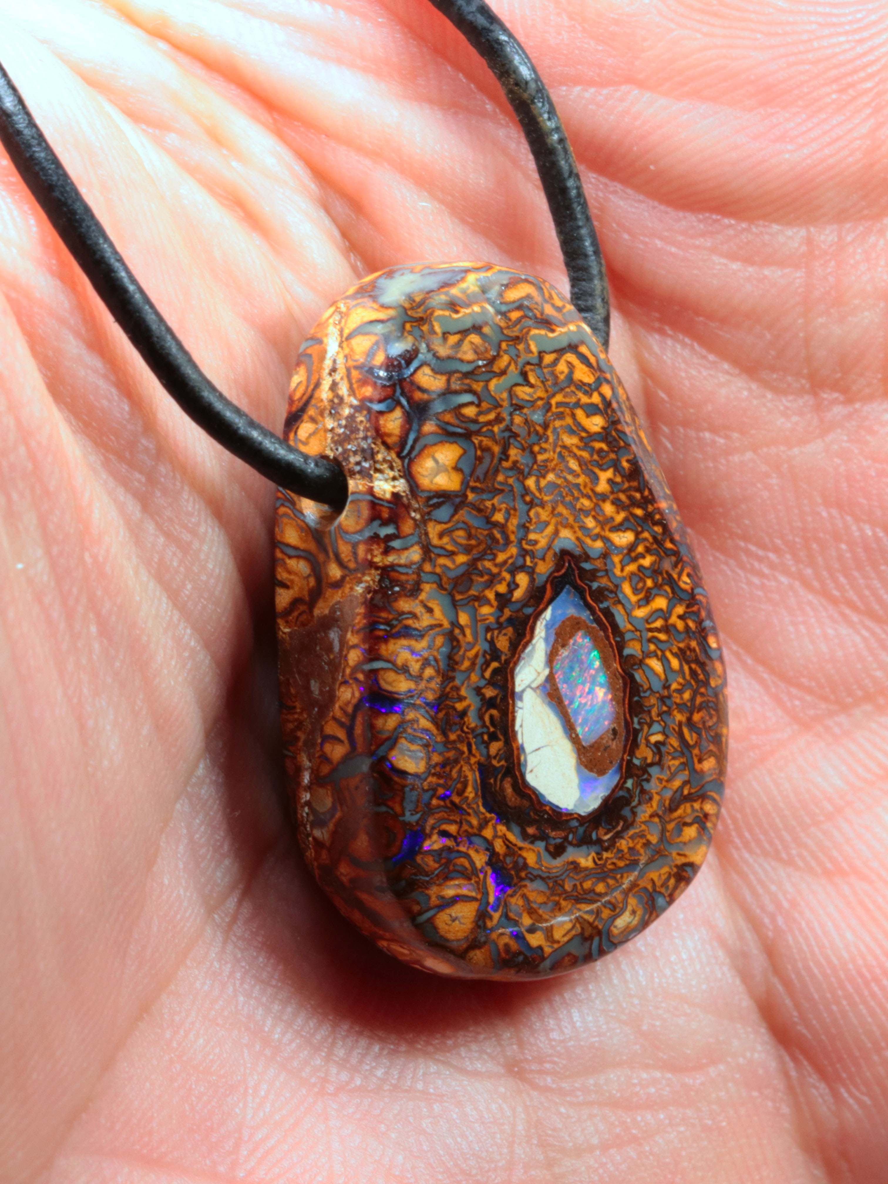 Boulder Opal Pendant